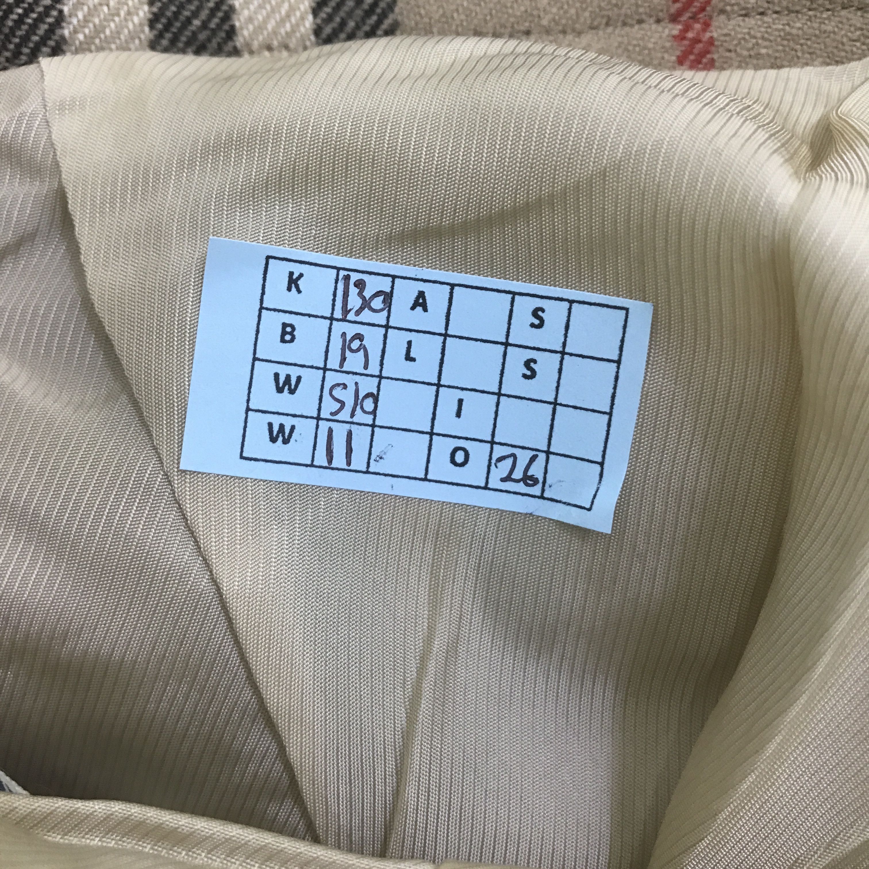 Burberry BURBERRY MEXI SKIRT K130B19 Size 22" - 13 Thumbnail