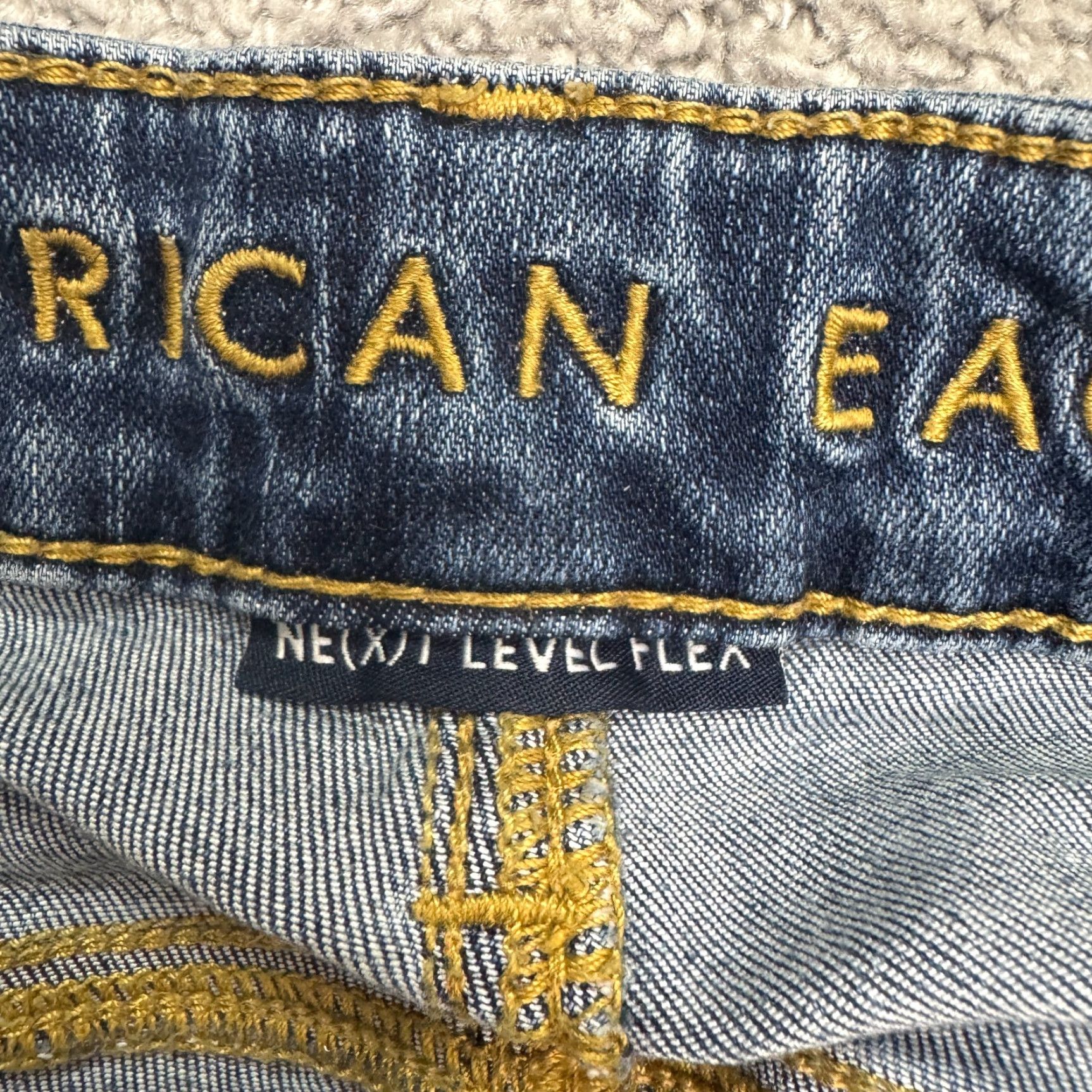 American Eagle Outfitters American Eagle Outfitters Skinny Jeans Men's 29x32 Blue Denim 5-Pocket Mid Rise Size US 29 - 7 Thumbnail