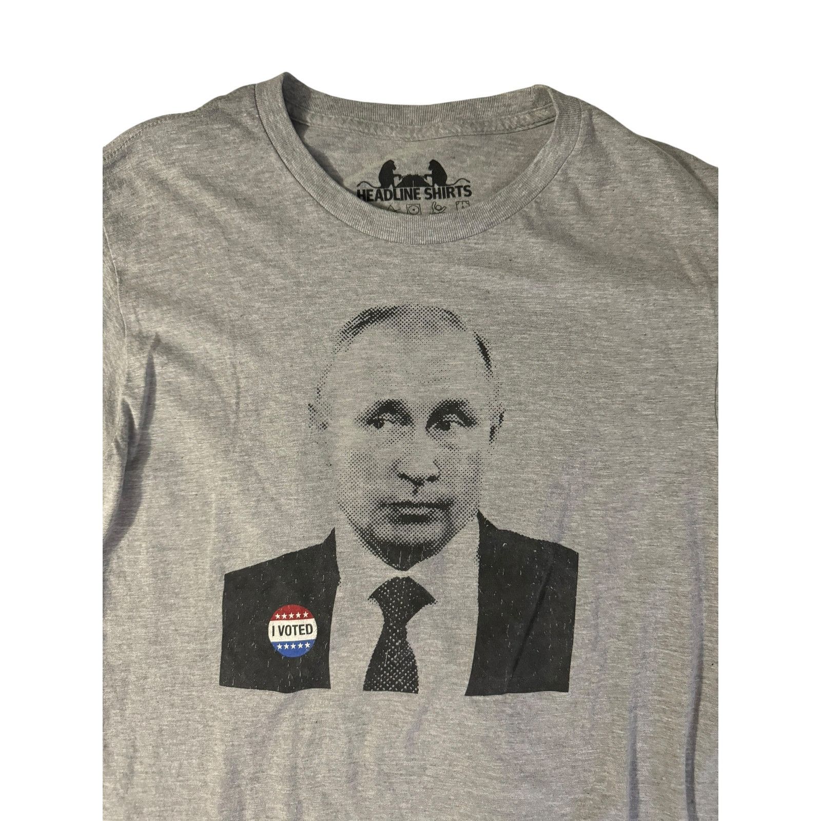Other Headline Shirts Vladimir Putin I Voted Sticker T Shirt Small Size US S / EU 44-46 / 1 - 2 Thumbnail