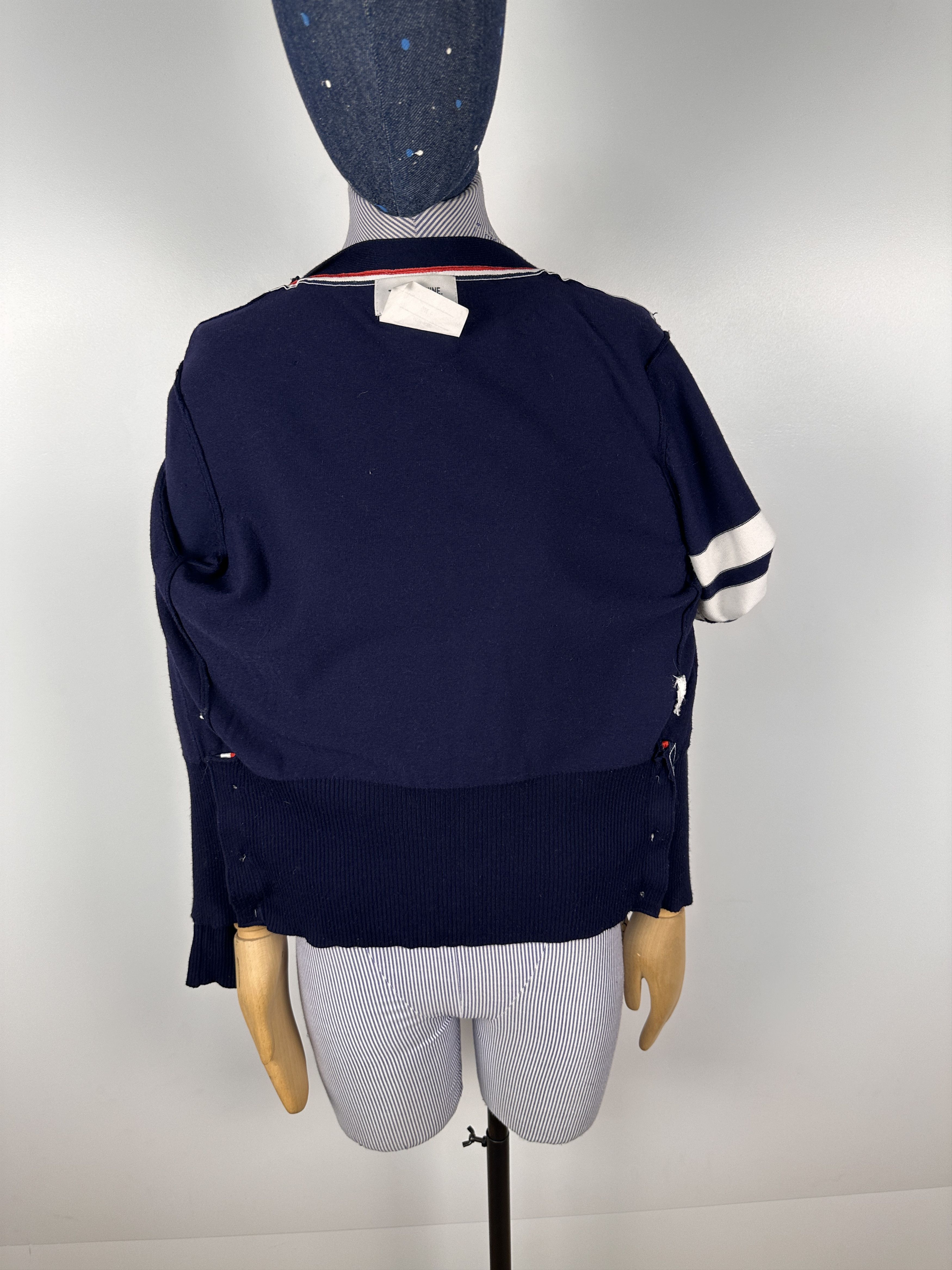 Thom Browne Thom Browne Vintage Womens Cardigan Navy Size 1 Size XS / US 0-2 / IT 36-38 - 7 Thumbnail