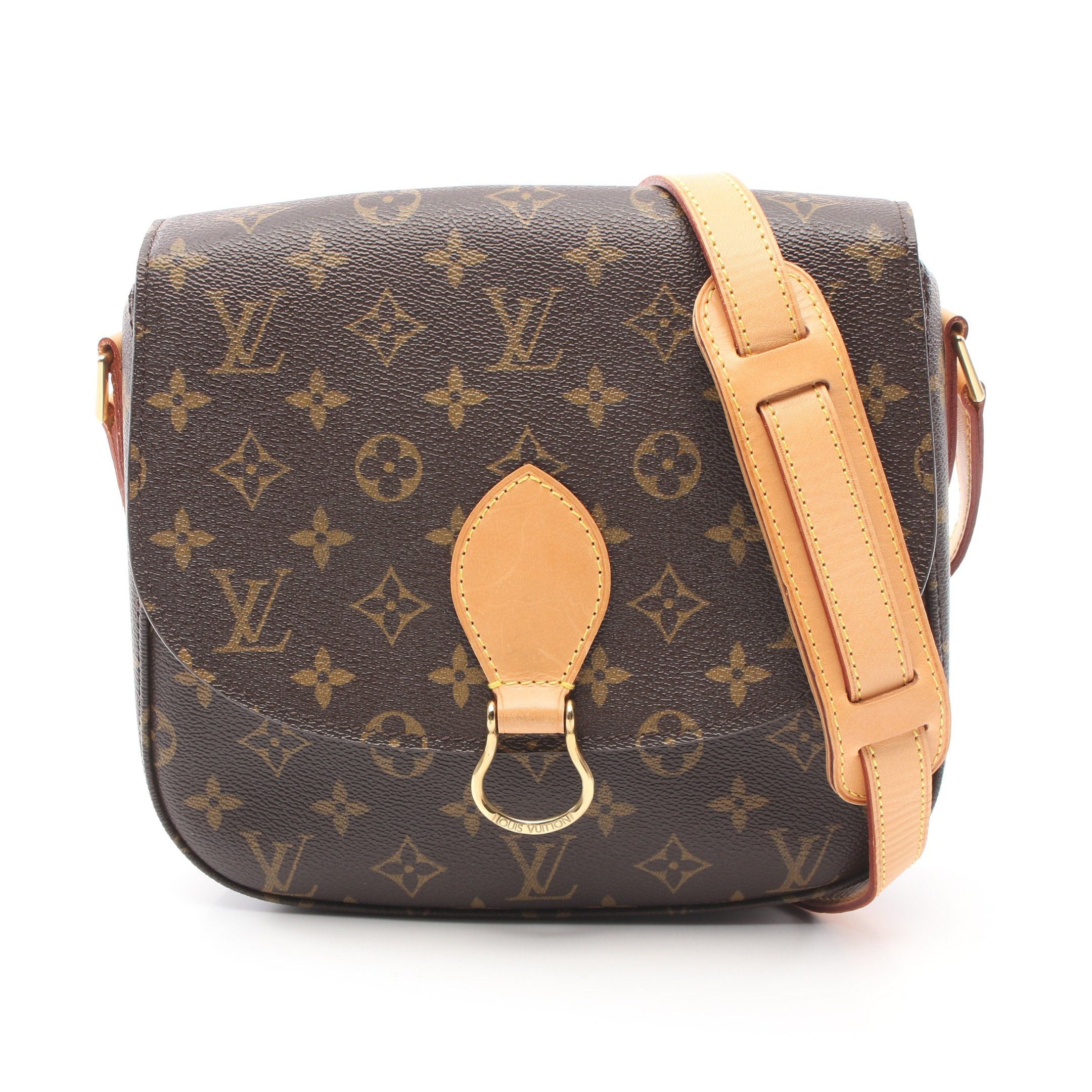 Louis Vuitton Louis Vuitton Sun Crew Gm Monogram Shoulder Bag Leather Brown Size ONE SIZE - 1 Thumbnail