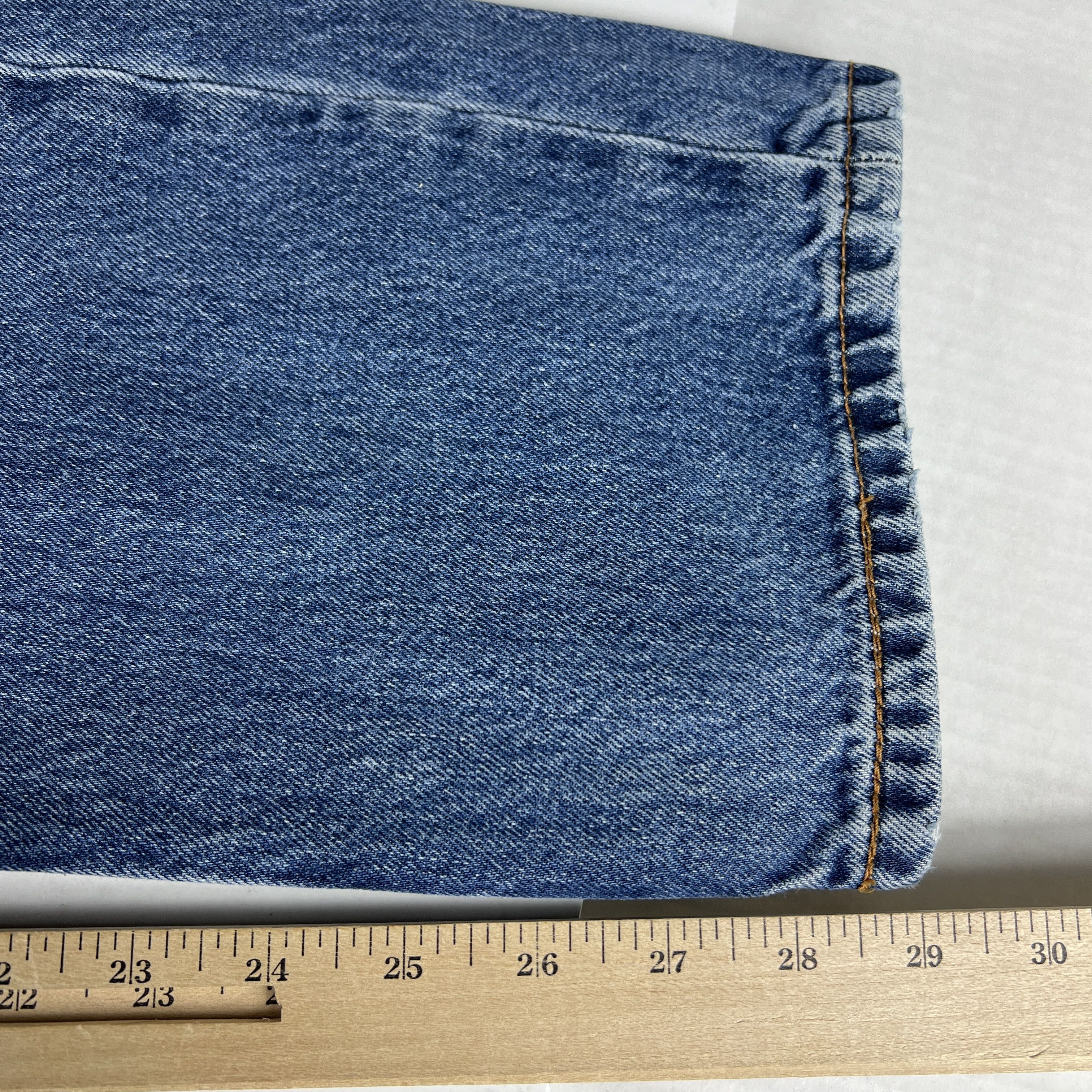 Levi's Levi's Jeans 505 Straight Leg Blue Faded Cotton Denim Size US 34 / EU 50 - 19 Thumbnail