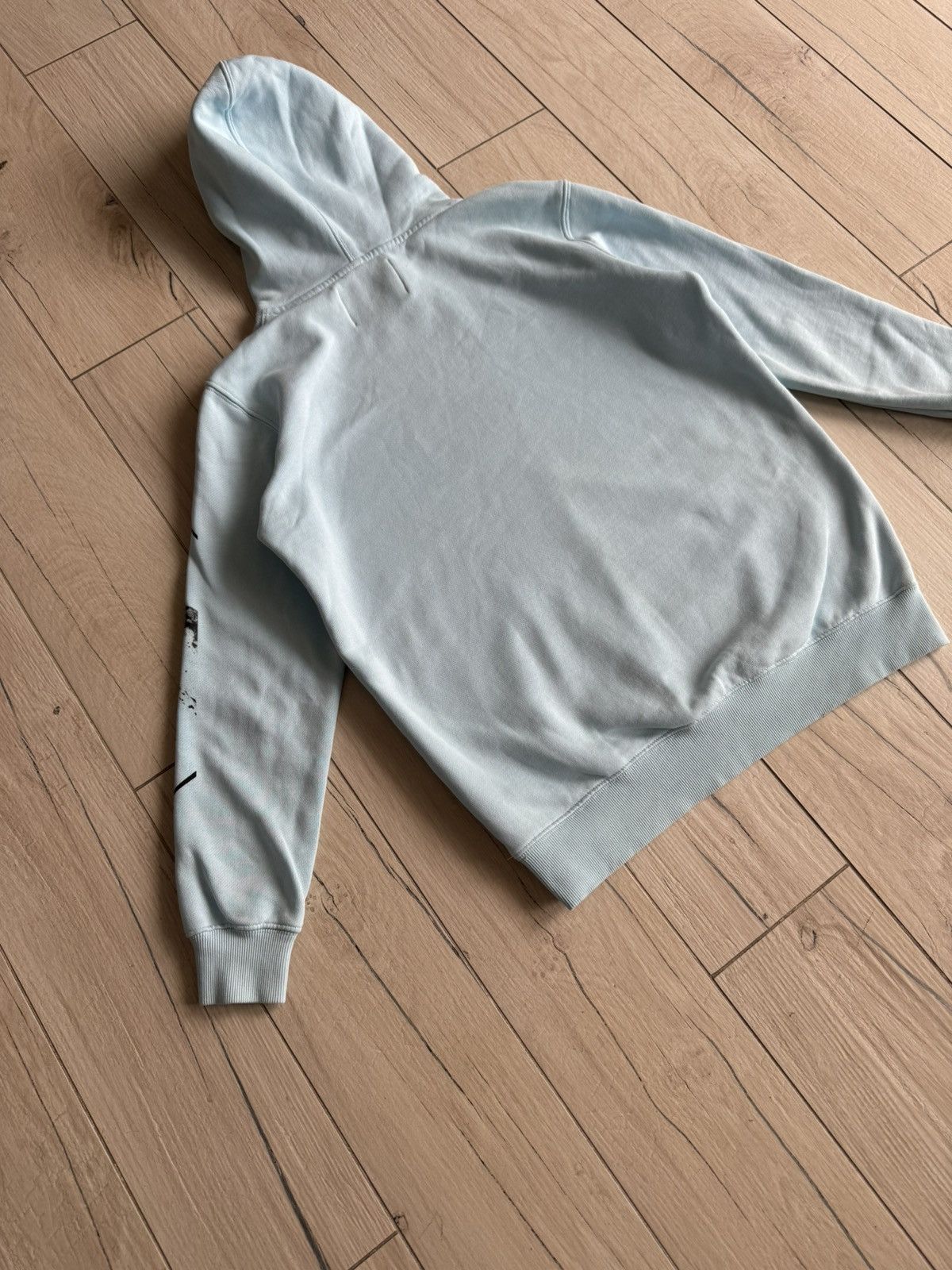 Calvin Klein 205W39NYC Calvin Klein X Andy Warhol Horseprint Baby Blue Hoodie Size US XS / EU 42 / 0 - 9 Thumbnail
