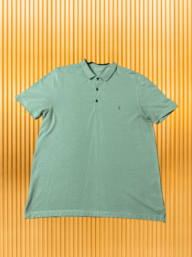 Allsaints × Vintage Allsaints luxury streetwear polo tee Size US XXL / EU 58 / 5 - 1 Thumbnail