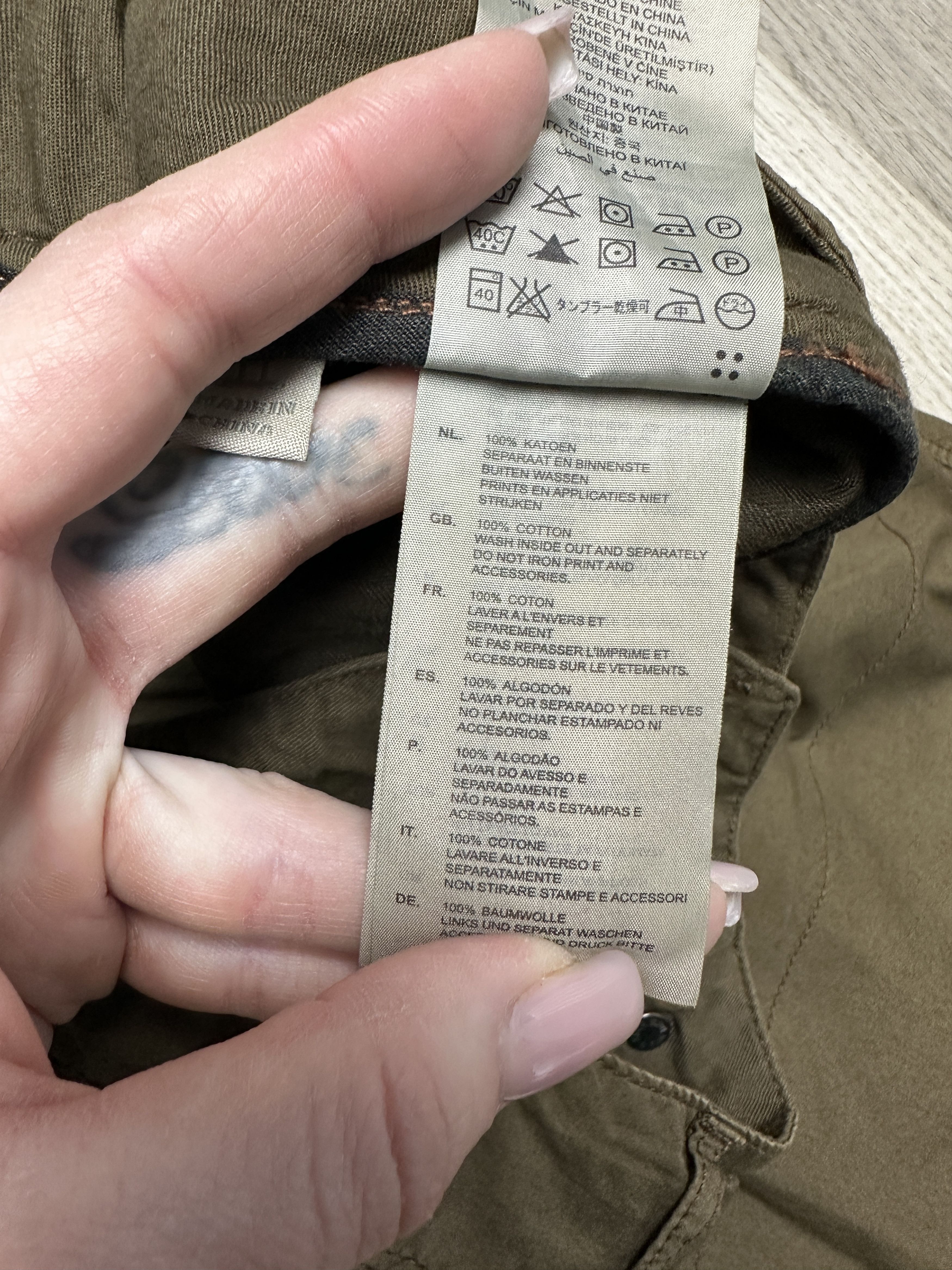 G-Star G Star Raw Mens New Omega Arc Chino Tapered Pants Size US 34 / EU 50 - 8 Thumbnail