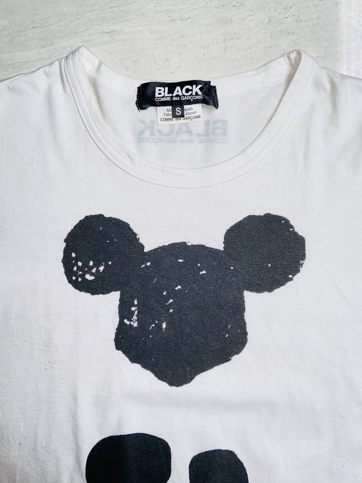 Comme des Garcons Black COMME DES GARCONS BLACK ( white t-shirt ) Size US M / EU 48-50 / 2 - 4 Thumbnail
