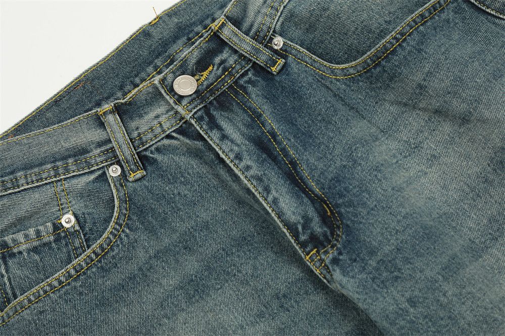 Japanese Brand × Jean Men's American style vintage washed distressed jeans Size US 32 / EU 48 - 4 Thumbnail
