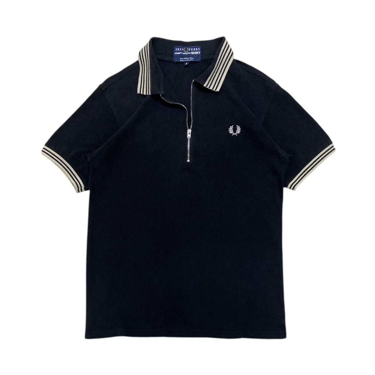 Comme des Garcons SHIRT × Fred Perry Fred Perry X Comme des Garcons Polo Shirt Size US S / EU 44-46 / 1 - 2 Thumbnail
