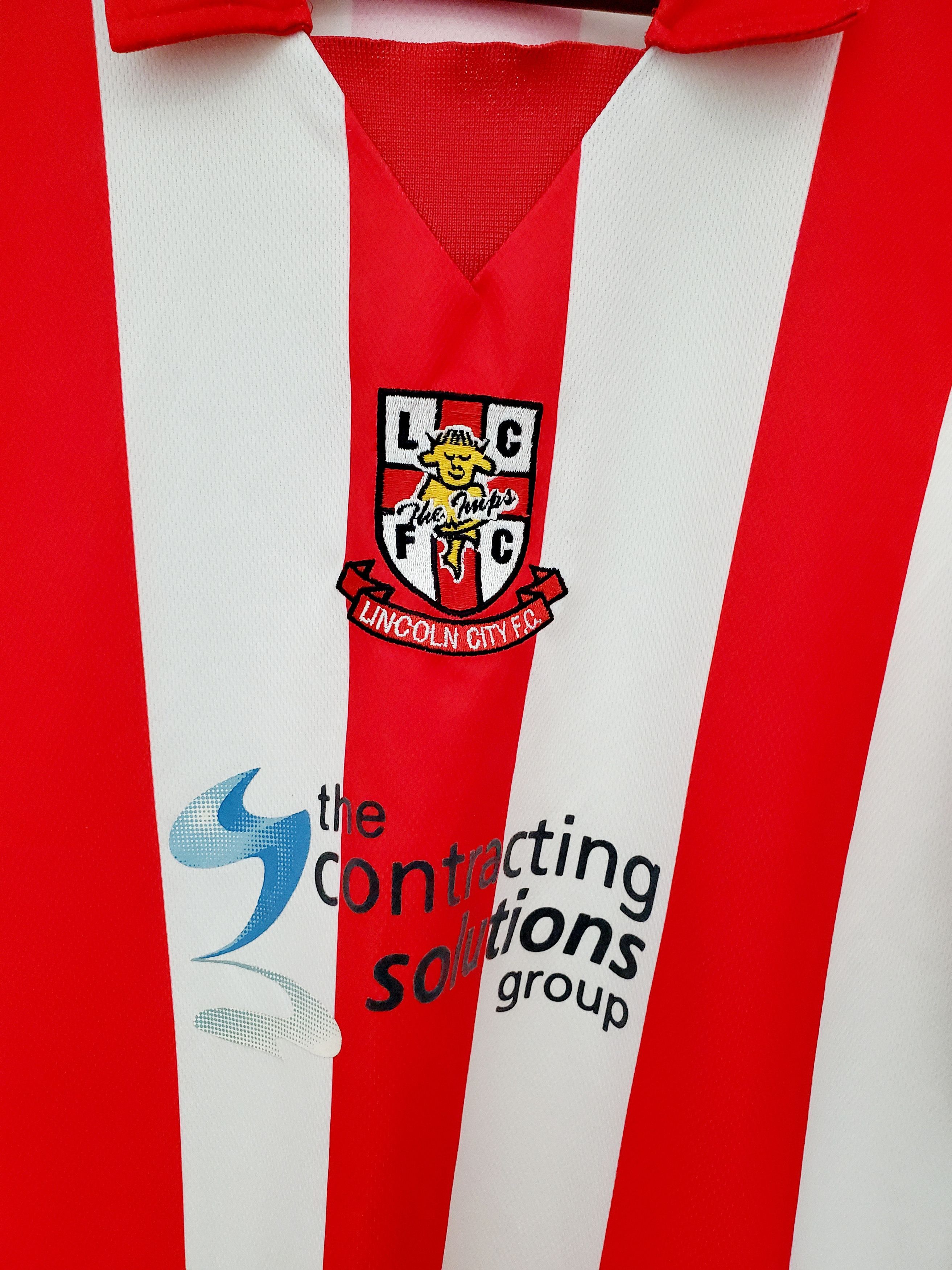 Vintage Lincoln City 2004-2005 Home Jersey perfect condition Size US M / EU 48-50 / 2 - 2 Thumbnail