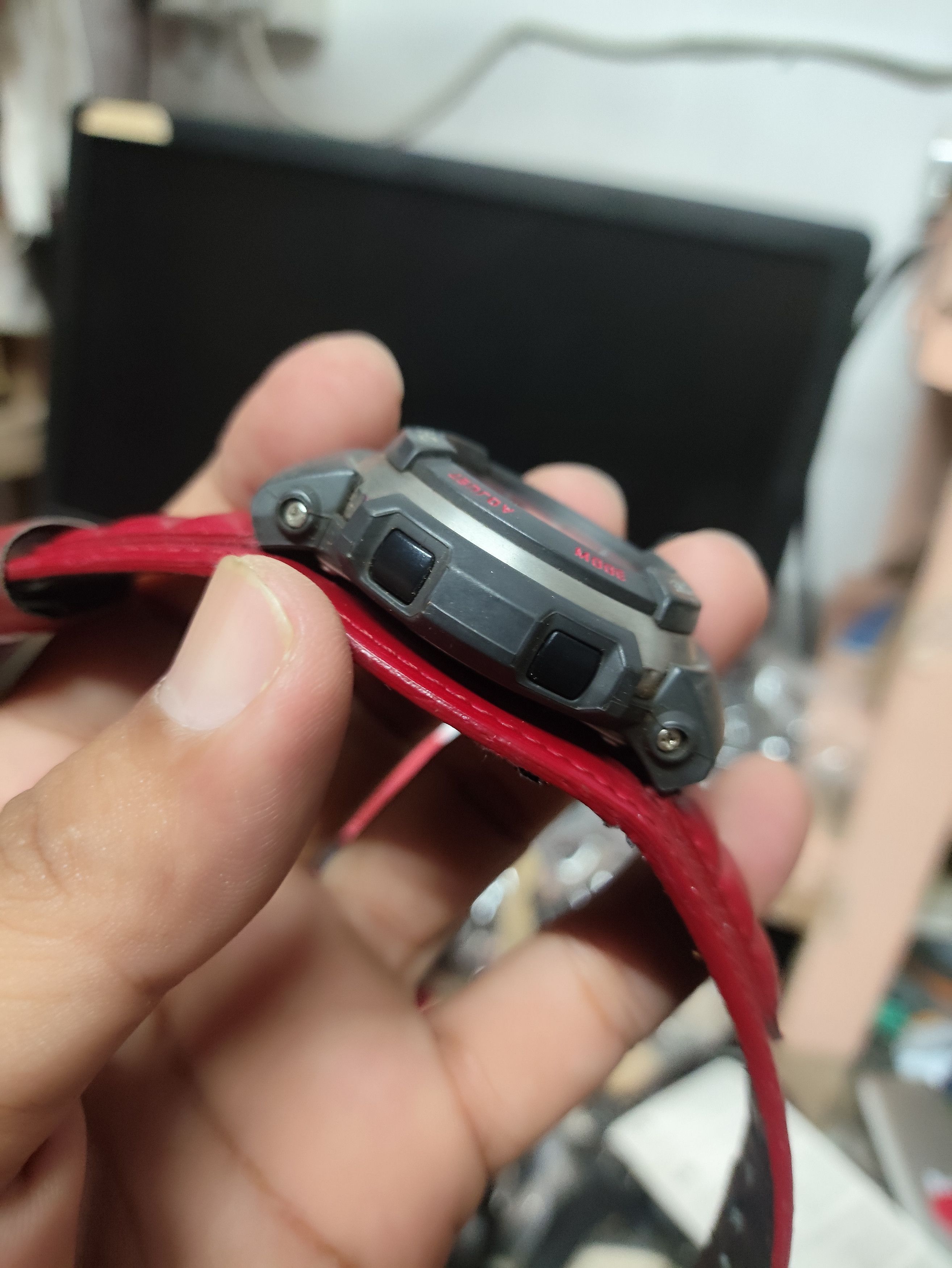 G Shock G SHOCK ORIGINAL VINTAGE RED MONSTER (NEED SERVICE) Size ONE SIZE - 7 Thumbnail
