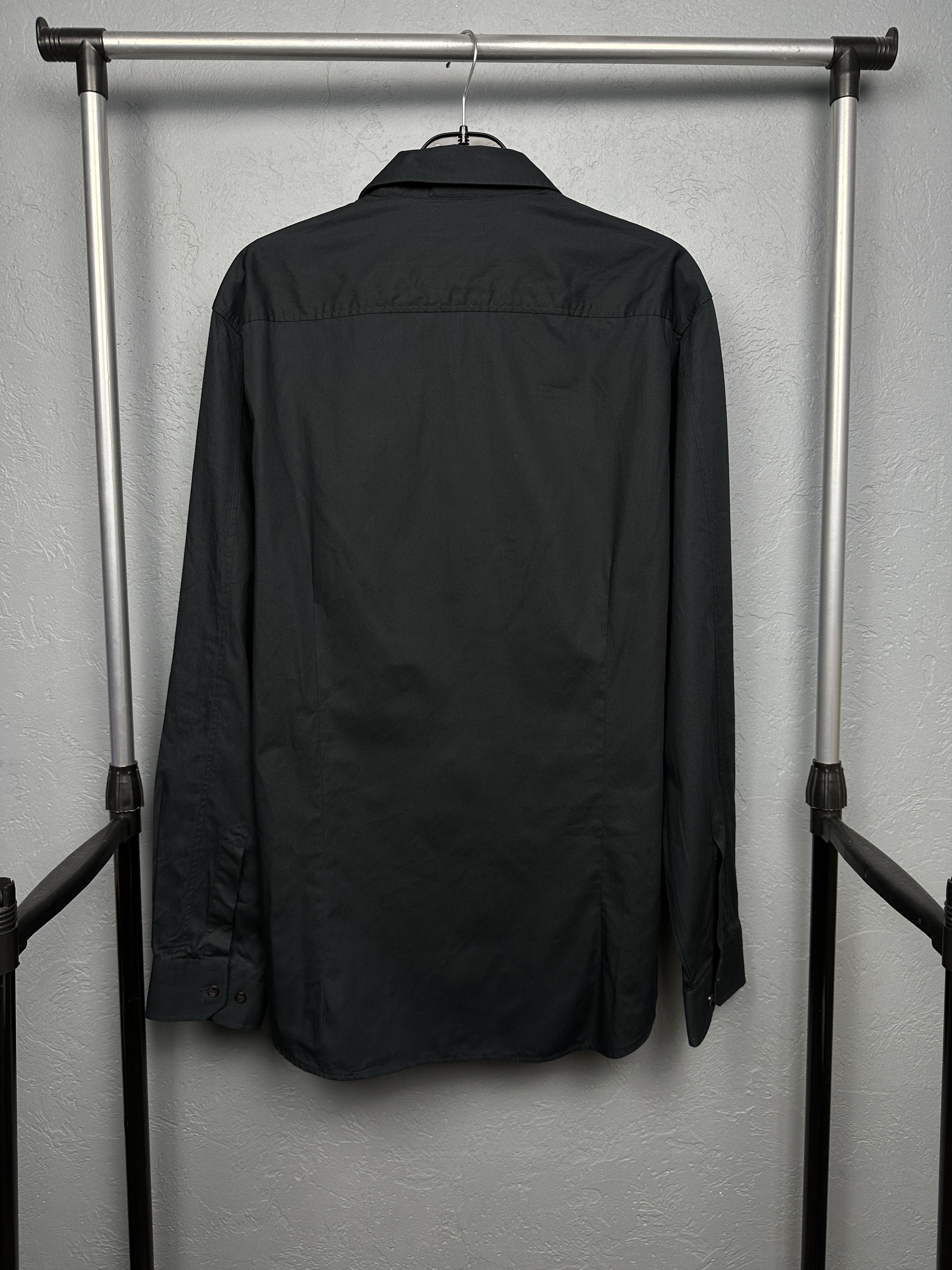 Hugo Boss Hugo Boss Mens Long Sleeve Black Shirt Size US XL / EU 56 / 4 - 7 Thumbnail
