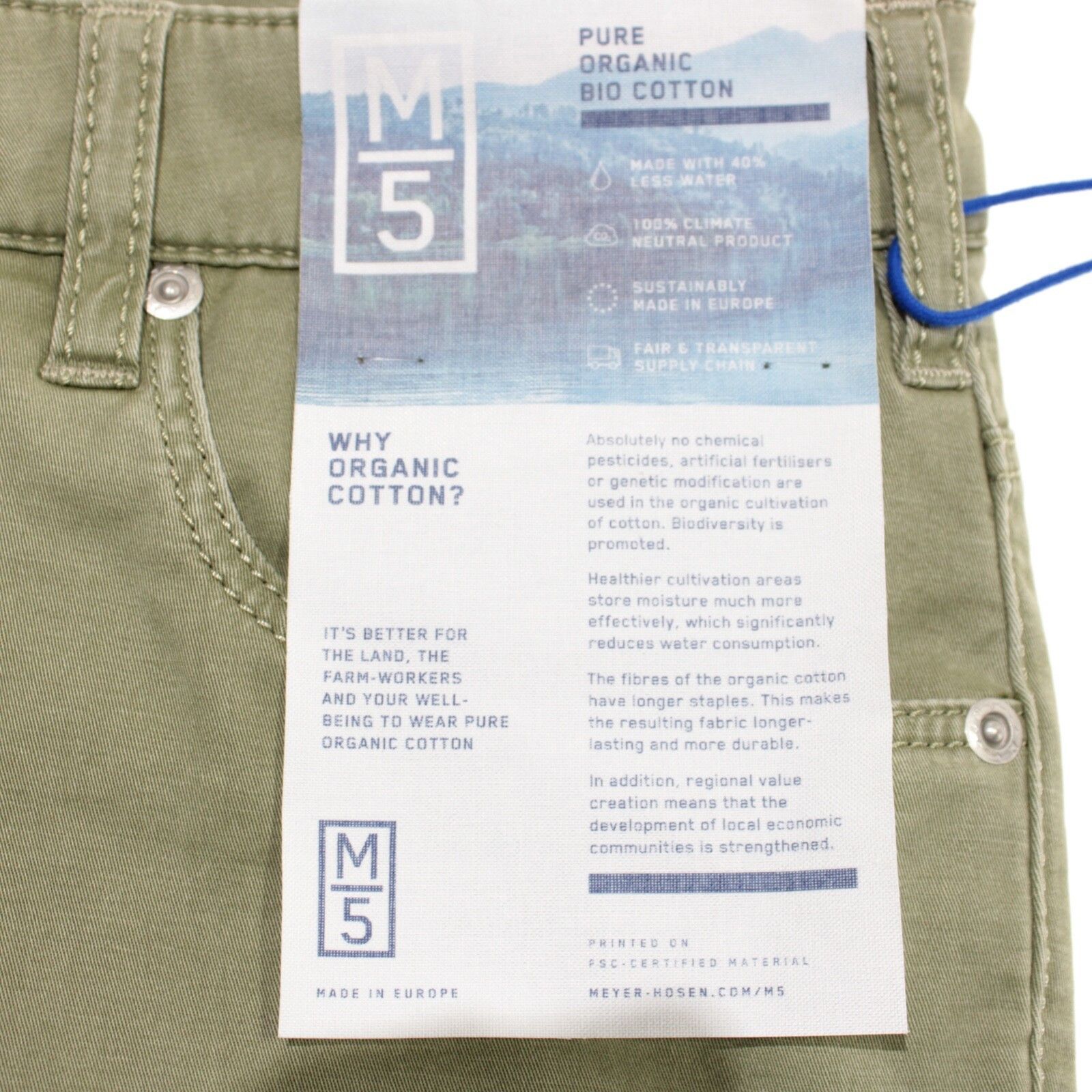 Other Meyer New with tags Chino Size 33 US In Green Size US 33 - 6 Thumbnail