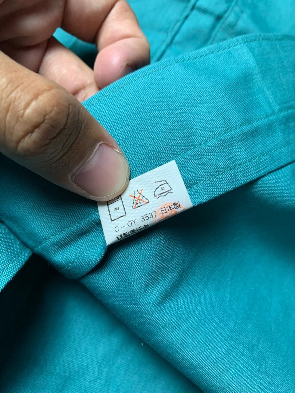 Kansai Yamamoto 1990s Kansai Uniform Hidden Button Work Shirt Size US L / EU 52-54 / 3 - 7 Thumbnail
