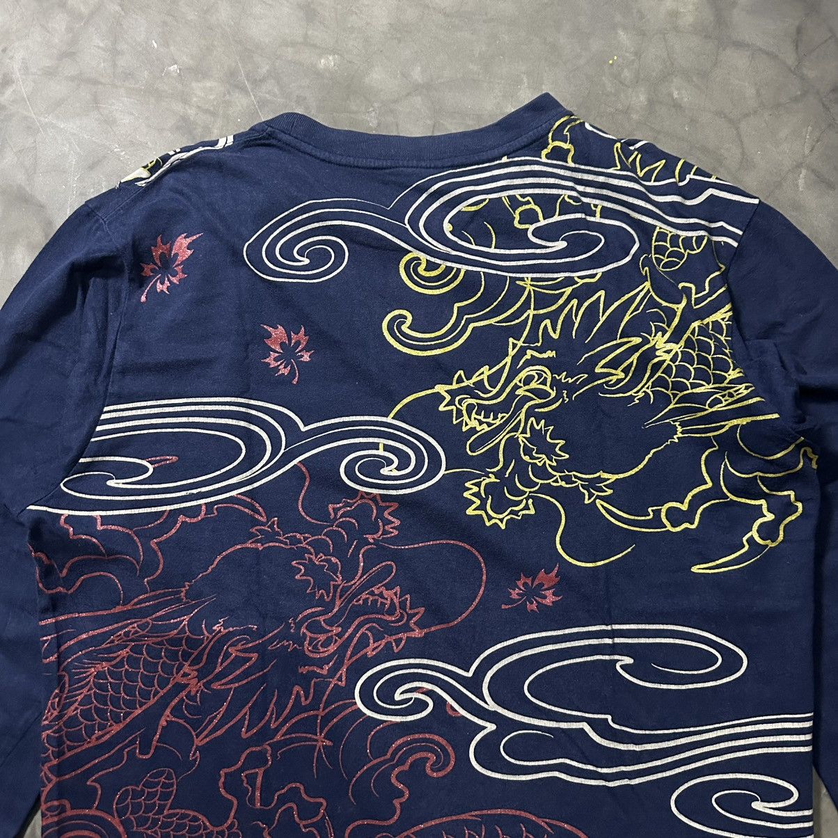 Japanese Brand TRADITIONAL JAPANESE SUKAJAN SPECE OPERA LONGSLEEVE Size US XL / EU 56 / 4 - 5 Thumbnail
