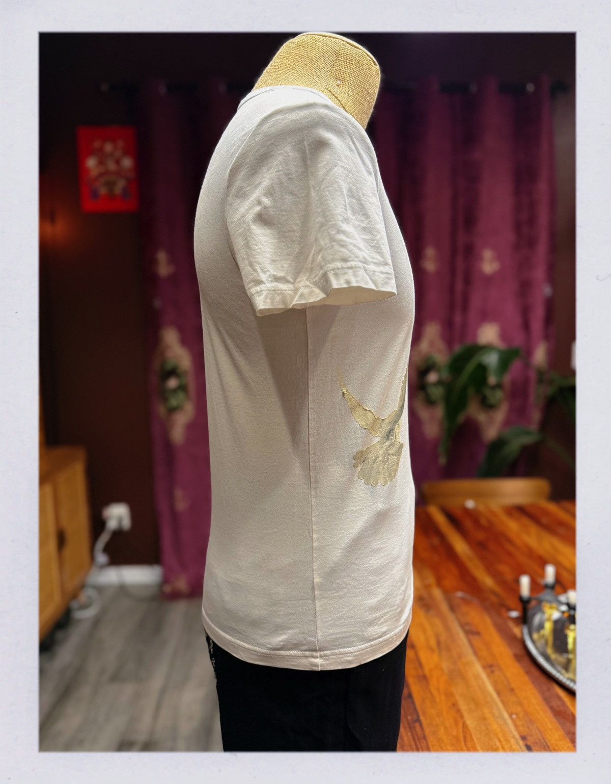 Other GXG White Graphic Tee – Birds & Feather Design – Size M Size US M / EU 48-50 / 2 - 6 Thumbnail