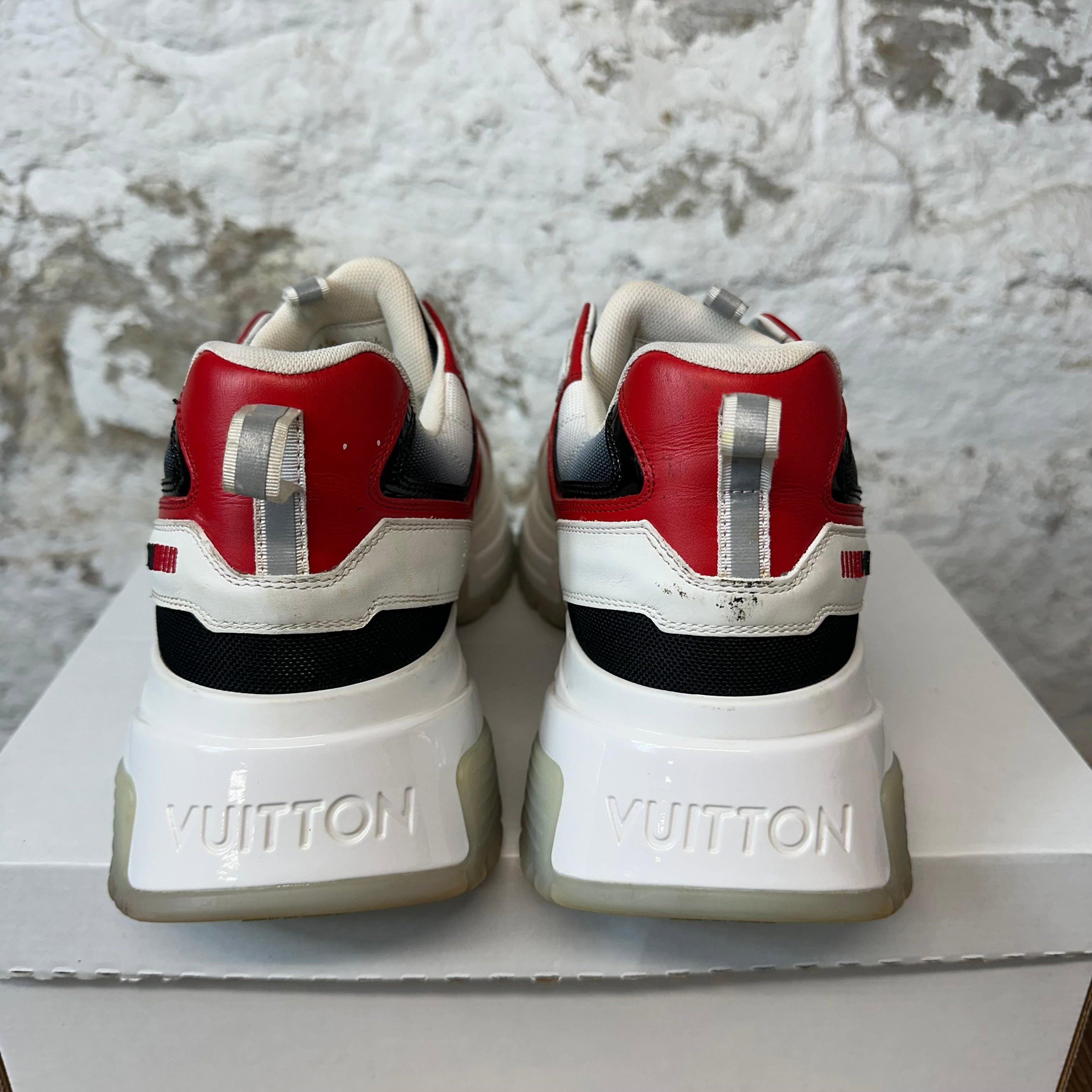 Louis Vuitton Louis Vuitton Red Black White Pulse Sneaker Sz 10 (8.5LV) Size US 10 / EU 43 - 6 Thumbnail