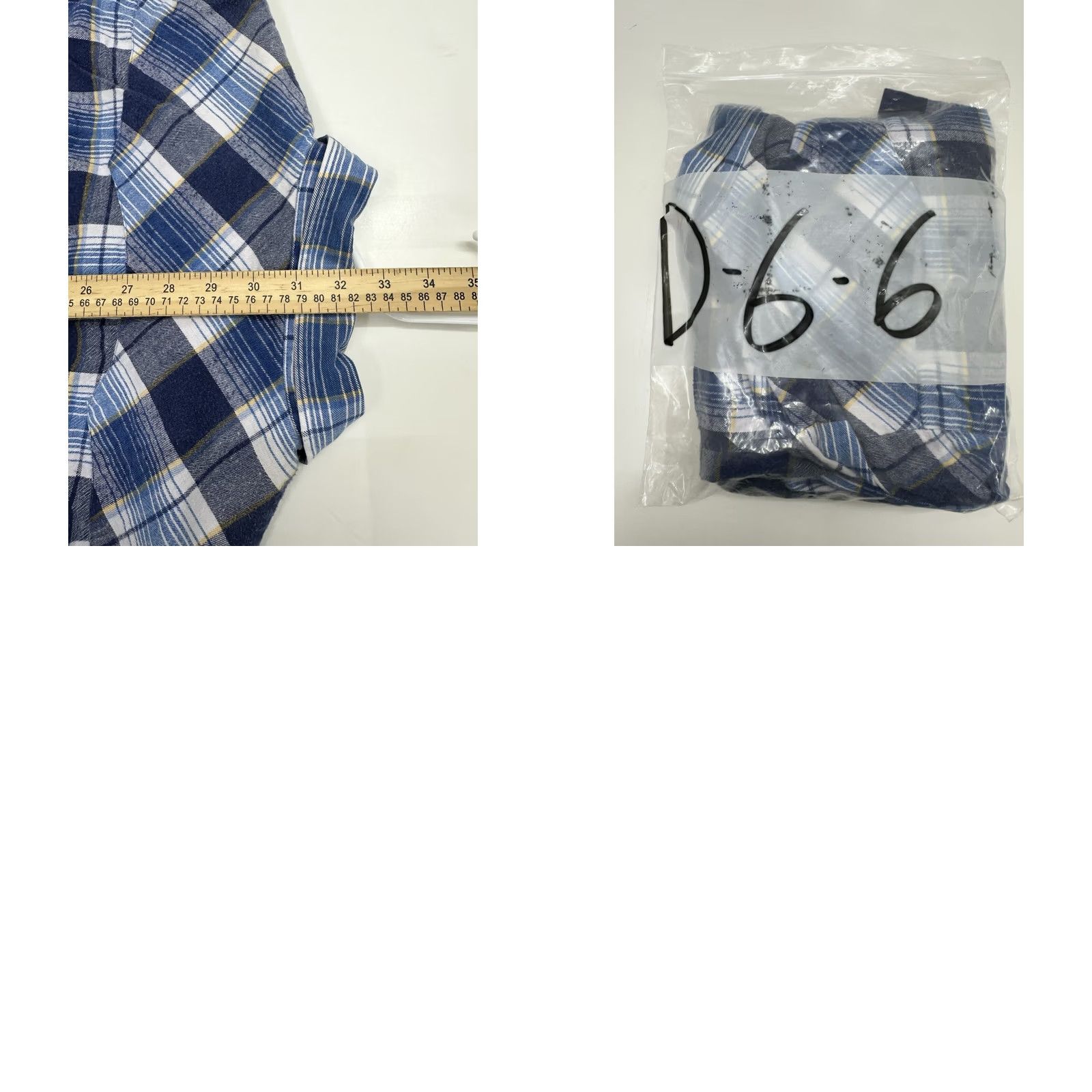 Levi's Levis Shirt Classic Plaid Long Sleeve Pearl Snap Up Vintage Sutter Creek Mens Large Blue Cotton Button-Up 80s 90s Fashion Mens Size US L / EU 52-54 / 3 - 8 Thumbnail