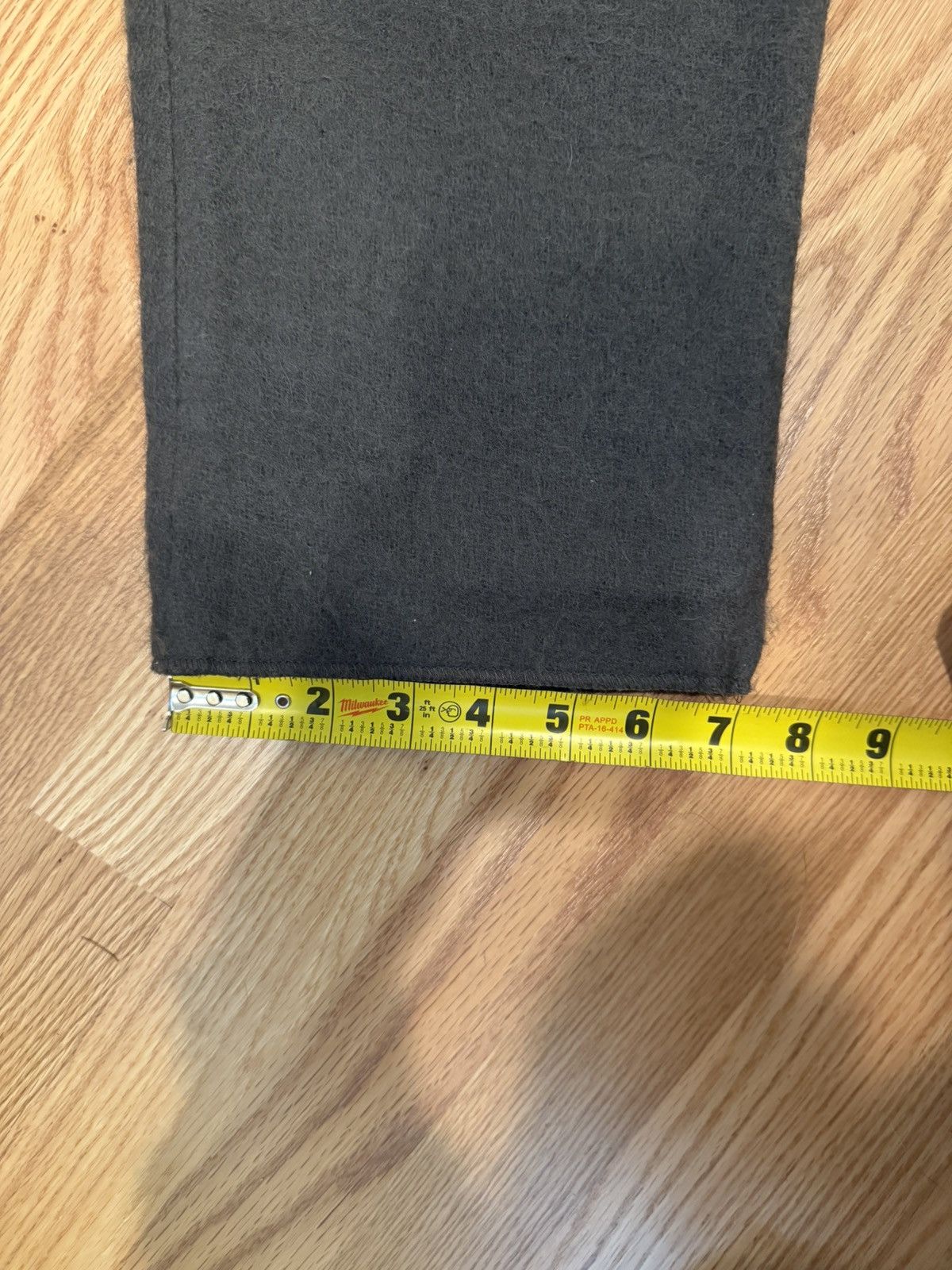 Rick Owens Wool “COLLAPSE JEANS” Size US 28 / EU 44 - 8 Thumbnail