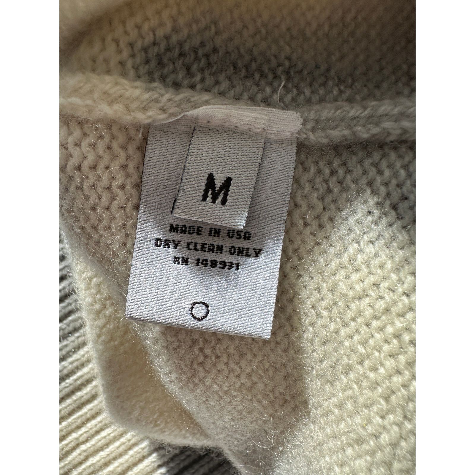 Other The Elder Statesmen Gray Cream Tie-Dyed Cashmere Sweater M Size US M / EU 48-50 / 2 - 12 Thumbnail