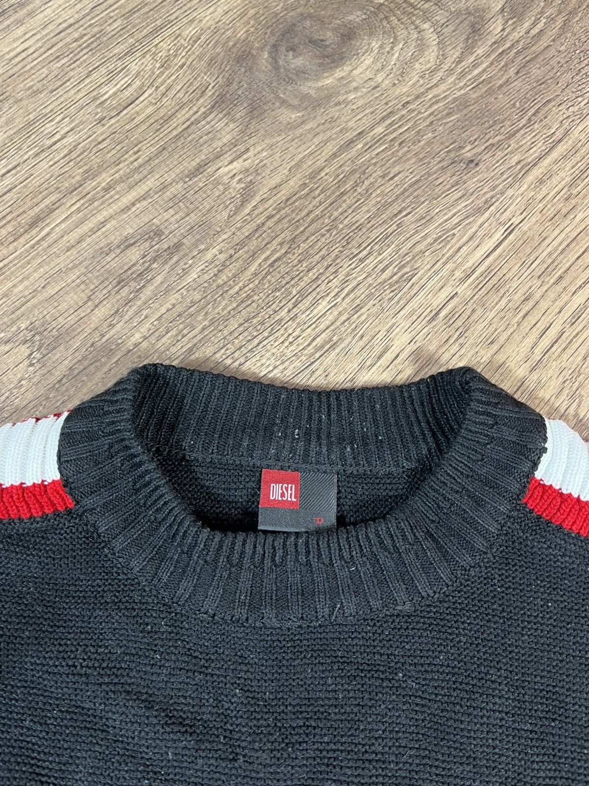 Diesel Vintage Diesel Knit Sweater Big Logo Size US M / EU 48-50 / 2 - 5 Thumbnail