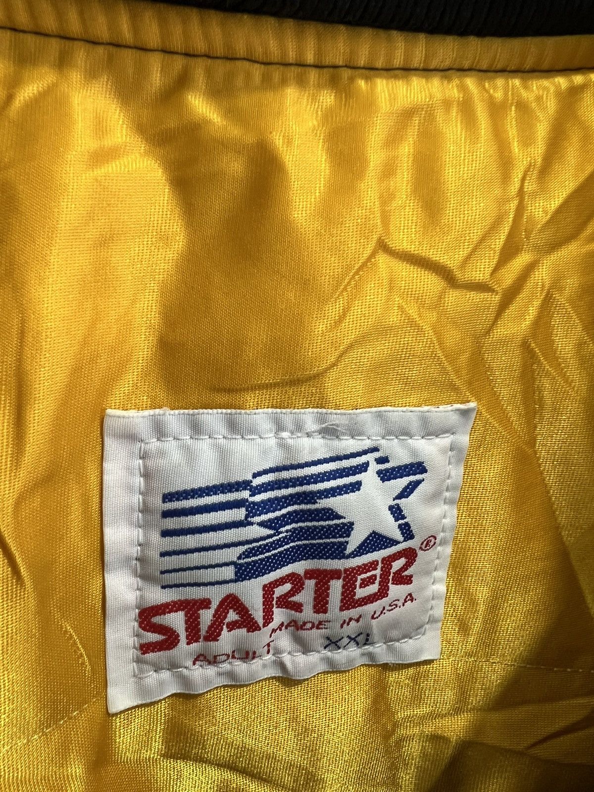 Starter Vintage Starter Pittsburgh Steelers Hooded Jacket nfl xxl Size US XXL / EU 58 / 5 - 4 Thumbnail