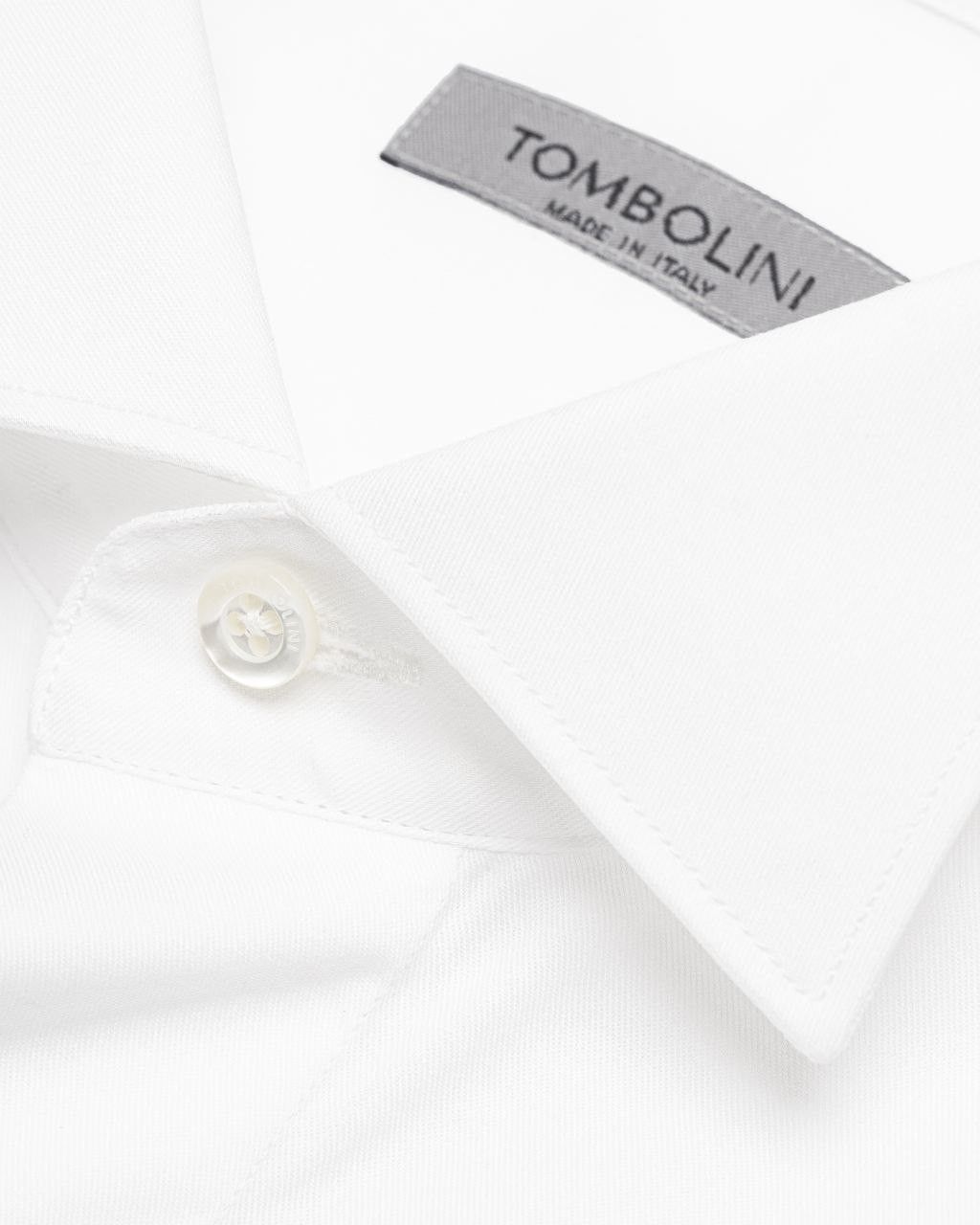 Tombolini TOMBOLINI / Classic French Cuff Dress Shirt Size US L / EU 52-54 / 3 - 1 Thumbnail