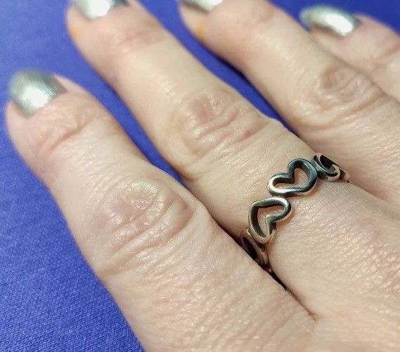 Jewelry Love Style Adjustable Ring Size ONE SIZE - 2 Thumbnail