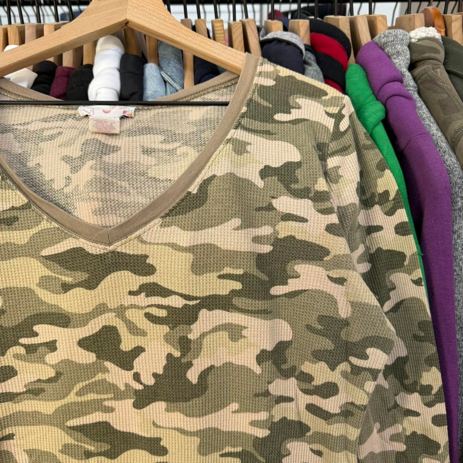 Other Vintage Y2K Women’s Ocean Pacific Camo Long Sleeve Size XXL / US 16-18 / IT 52-54 - 4 Thumbnail