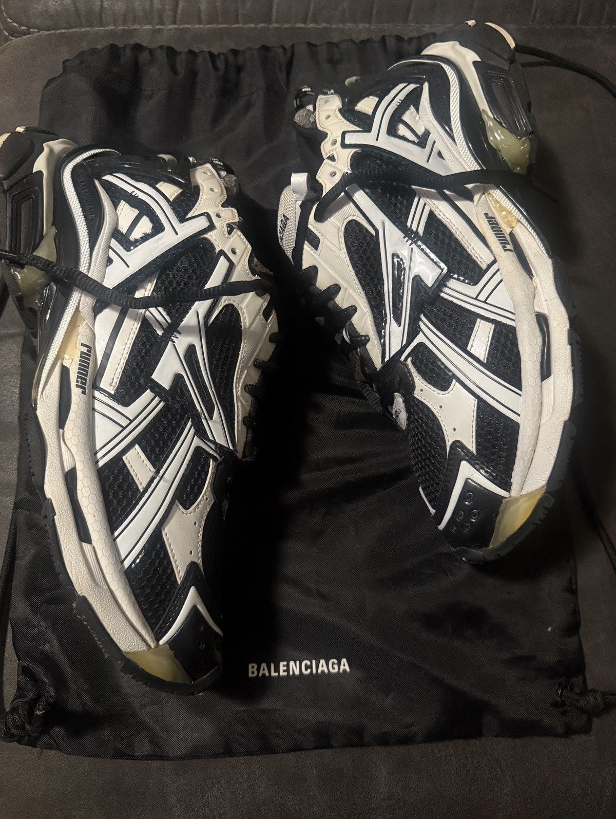 Balenciaga BALENCIAGA RUNNERS Size US 12 / EU 45 - 5 Thumbnail