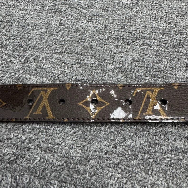 Louis Vuitton louis vuitton brown logo belt-2508 Size ONE SIZE - 2 Thumbnail