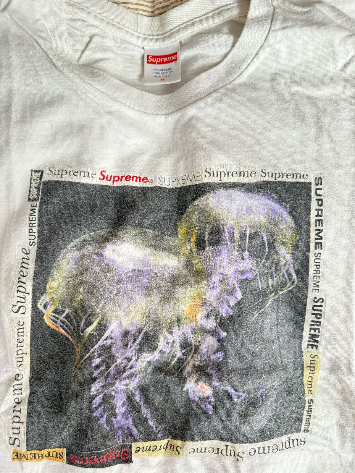 Supreme Supreme Tshirt Jellyfish SS18 Size US M / EU 48-50 / 2 - 2 Thumbnail