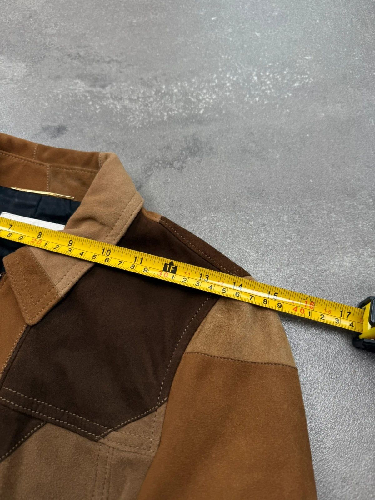 Saint Laurent Paris Saint Laurent Patchwork leather jacket SS2014 Hedi Slimane Size XS / US 0-2 / IT 36-38 - 17 Thumbnail