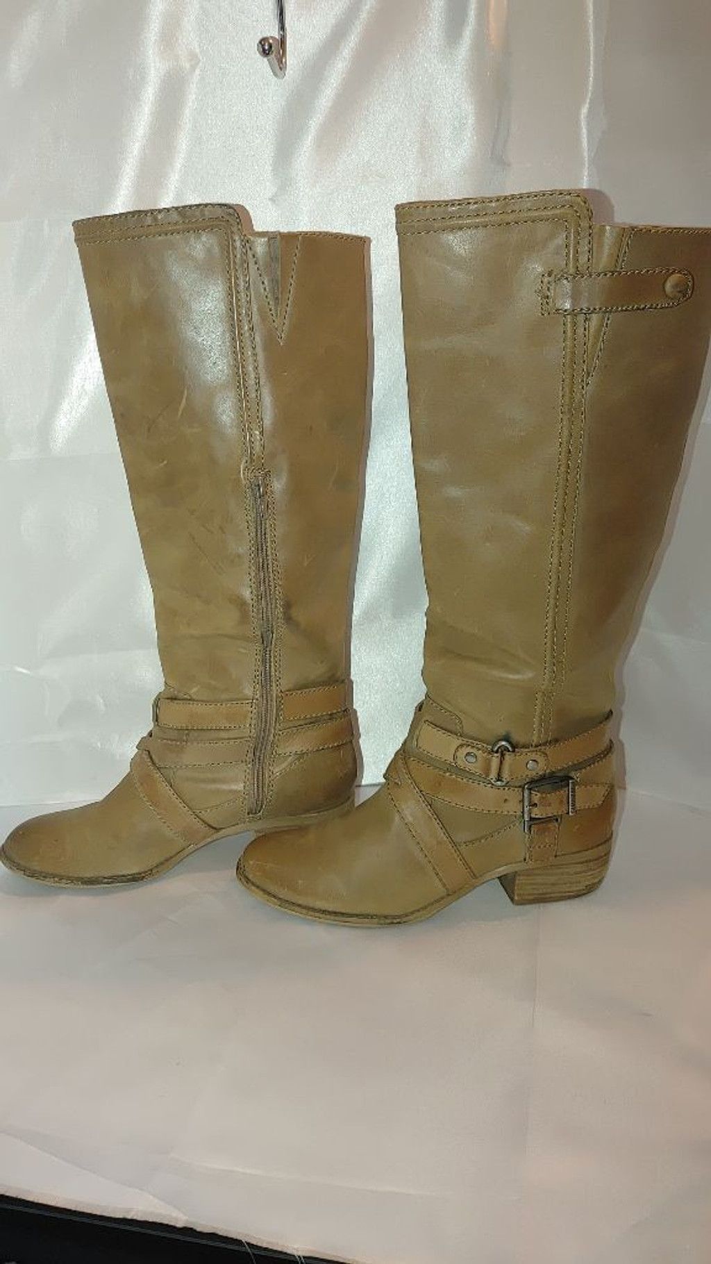 Giani Bernini Gianni Bini Leather Riding Boots Size 9 Size US 9 / IT 39 - 5 Thumbnail