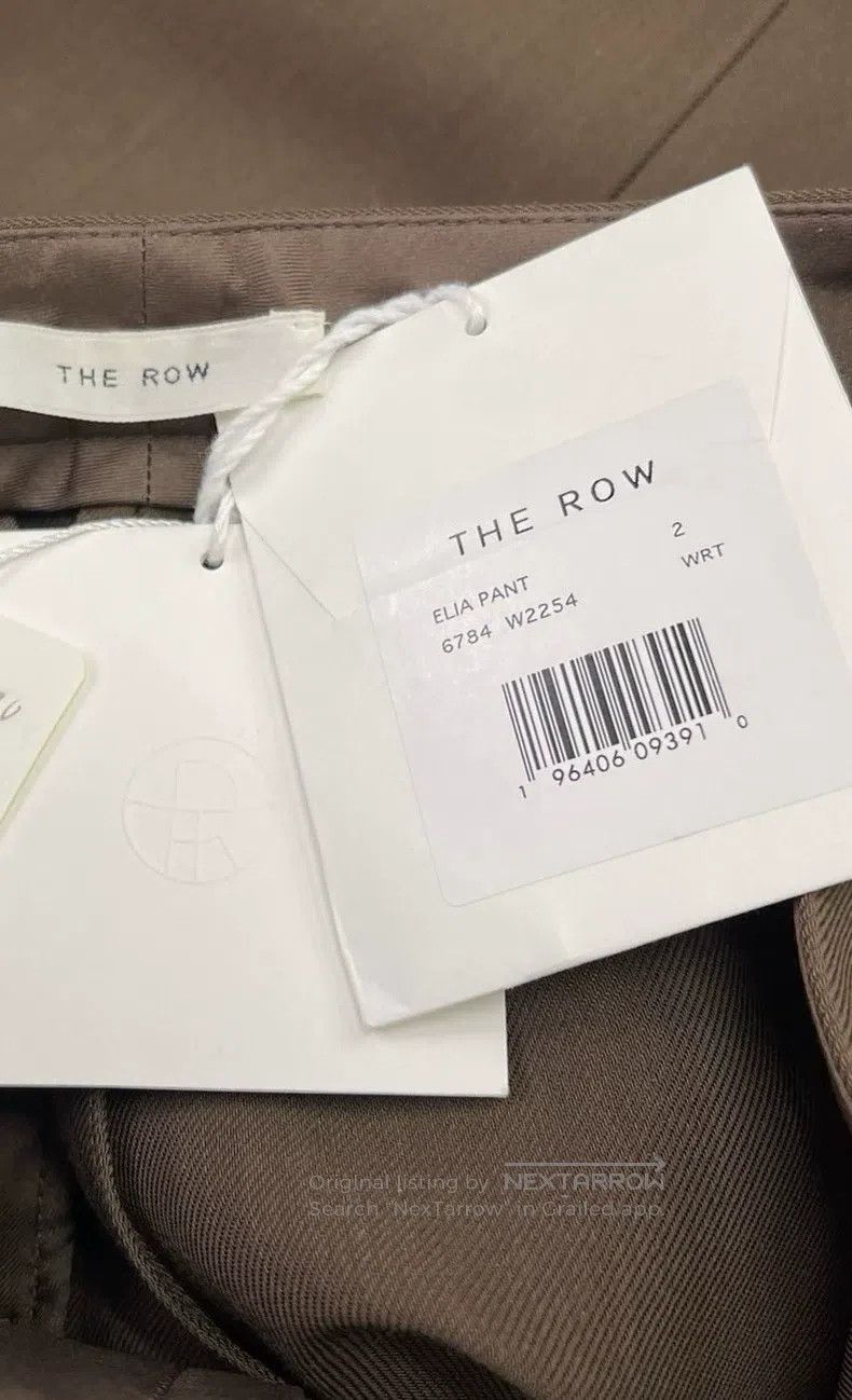 The Row The Row size 2 Brown straight-leg trousers slacks trousers Size 24" / US 00 / IT 34 - 4 Thumbnail