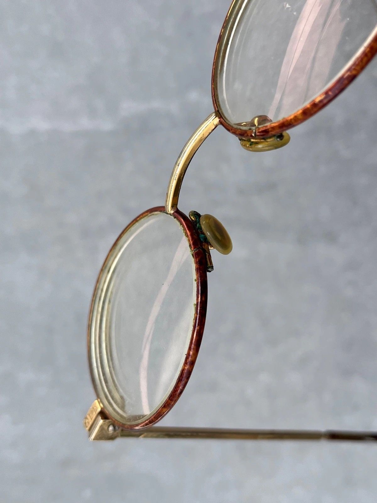 Gianfranco Ferre GFF Gianfranco Ferre Vintage 60s 70s Gold Metal Eyeglass Size ONE SIZE - 11 Thumbnail