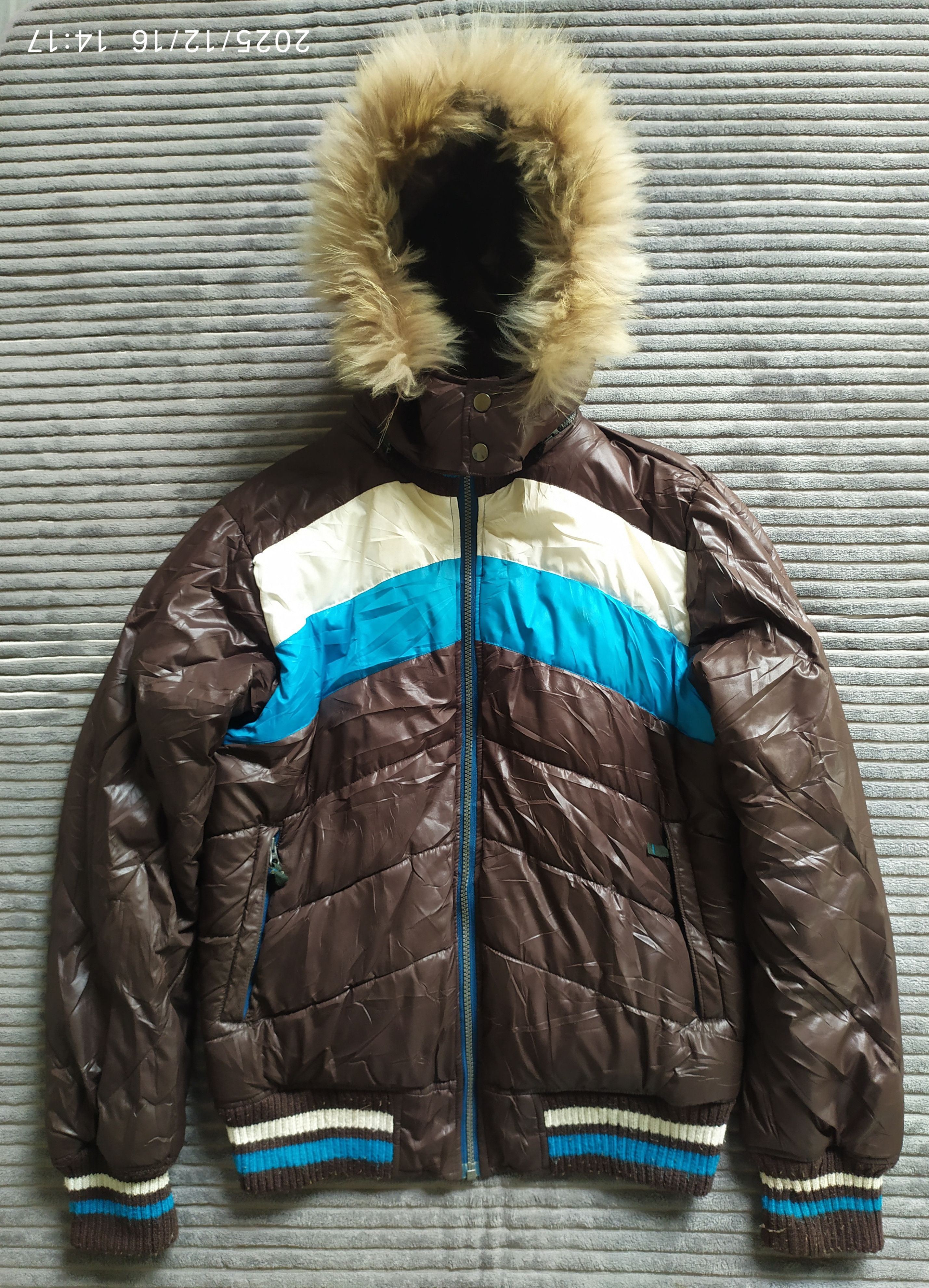 If Six Was Nine 2000s Japanese icca fur puffer jacket Size US L / EU 52-54 / 3 - 1 Thumbnail