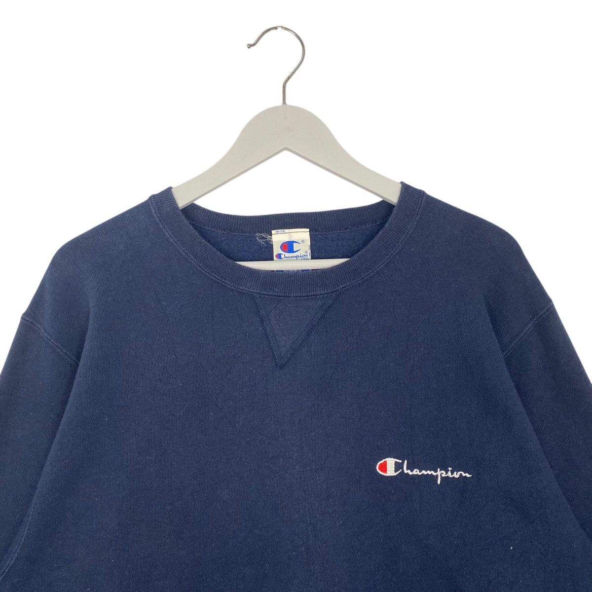 Vintage Vintage 90s Champion Blue Tag Sweatshirt Crewneck Blue Size US M / EU 48-50 / 2 - 3 Thumbnail