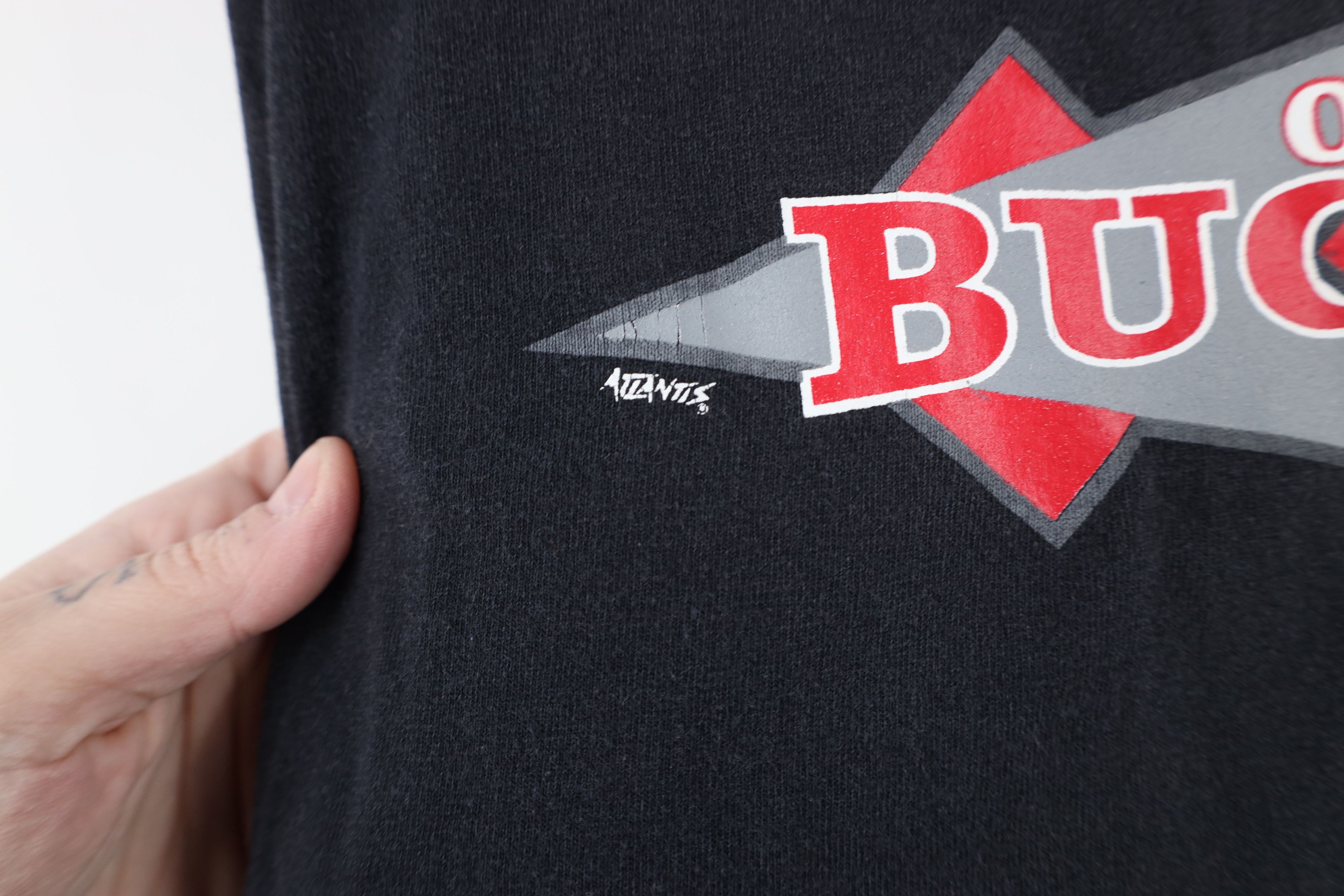 Vintage Vintage 90s Ohio State University Long Sleeve T-Shirt Cotton Size US L / EU 52-54 / 3 - 8 Thumbnail