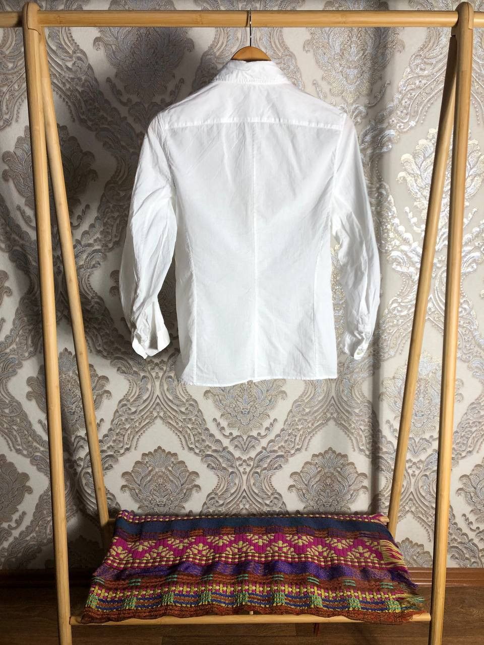 Ann Demeulemeester × Japanese Brand VERY RARE ANN DEMEULEMEESTER ITALIAN DESIGNER SHIRT LUXURY Size XS / US 0-2 / IT 36-38 - 9 Thumbnail