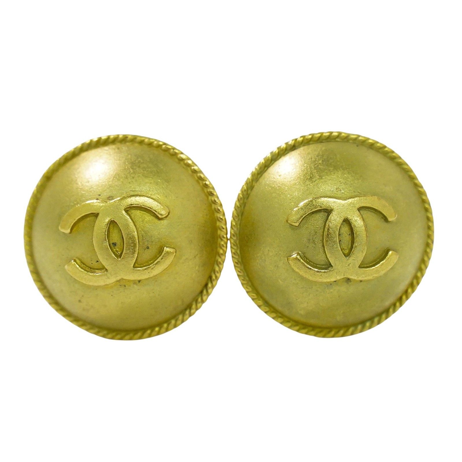 Chanel Chanel Logo CC Gold-plated Size ONE SIZE - 1 Thumbnail