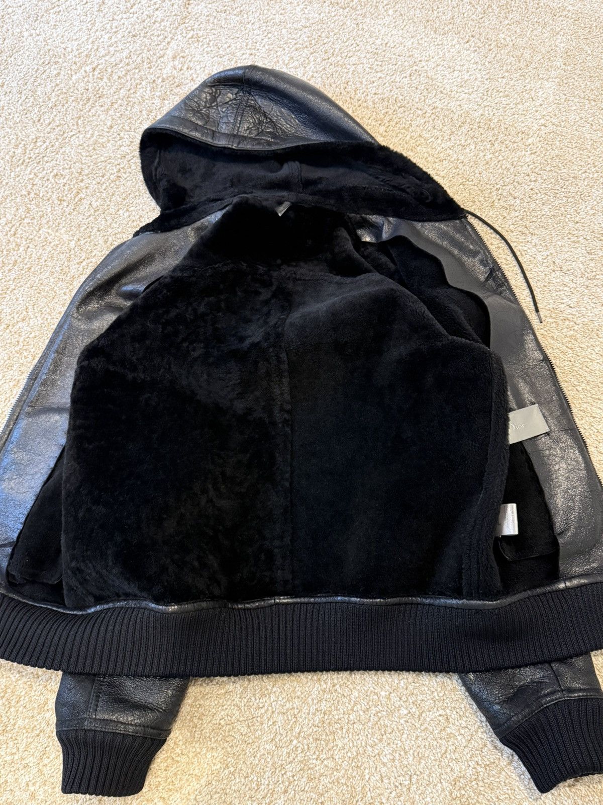 Dior Dior Homme AW07 Navigate Shearling Hooded Jacket Size US S / EU 44-46 / 1 - 6 Thumbnail