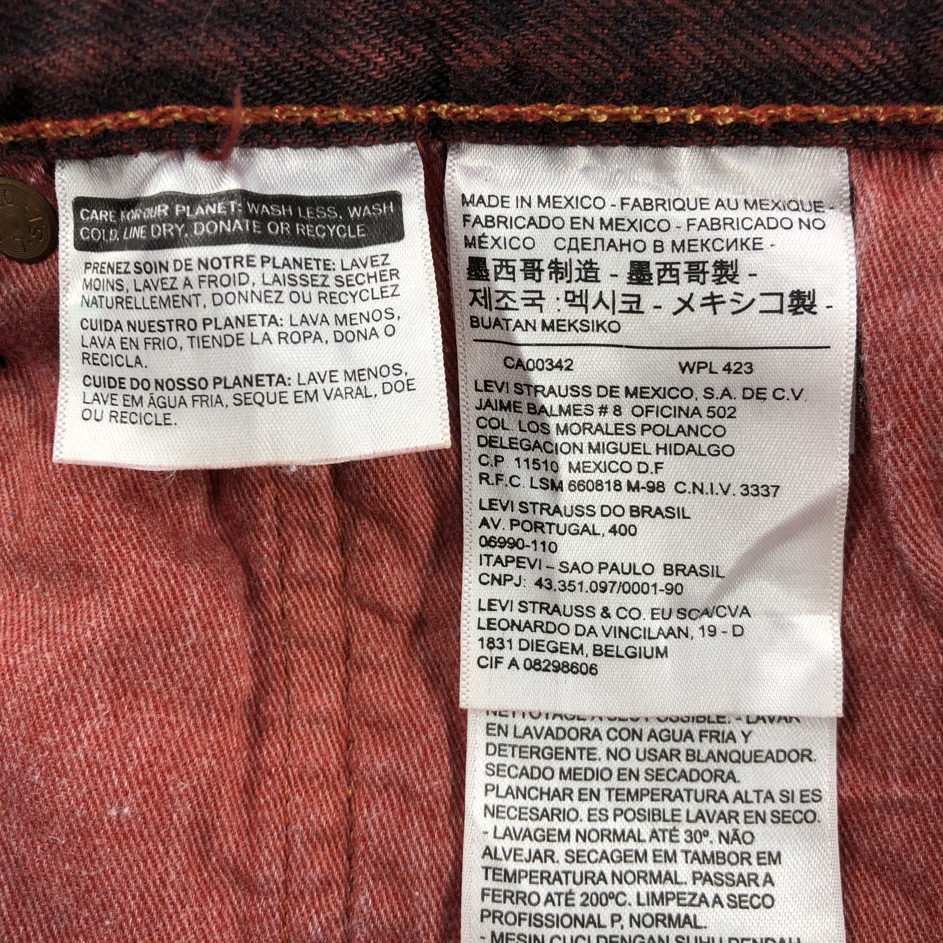 Levi's Vintage Levis 501 Jeans-J2007 Size US 44 / EU 60 - 10 Thumbnail