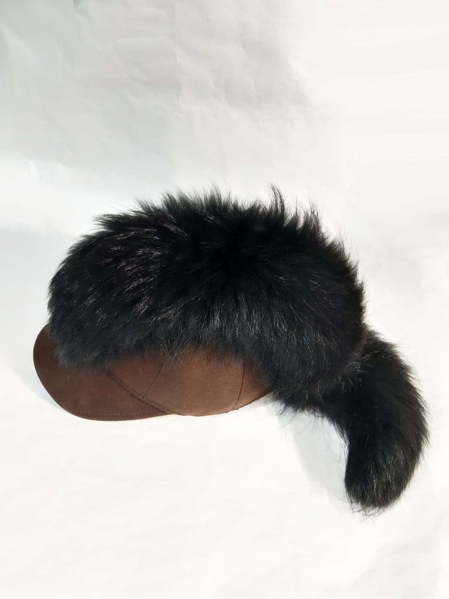 Fendi Fendi Racoon Fur Mohawk Cap Size ONE SIZE - 3 Thumbnail