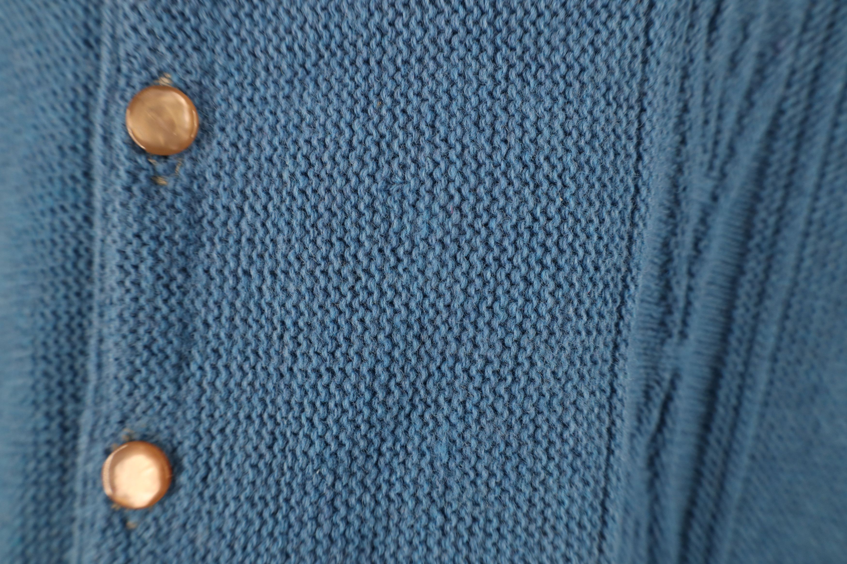 Vintage Vintage 50s 60s Streetwear Collared Cardigan Sweater USA Size US XL / EU 56 / 4 - 8 Thumbnail