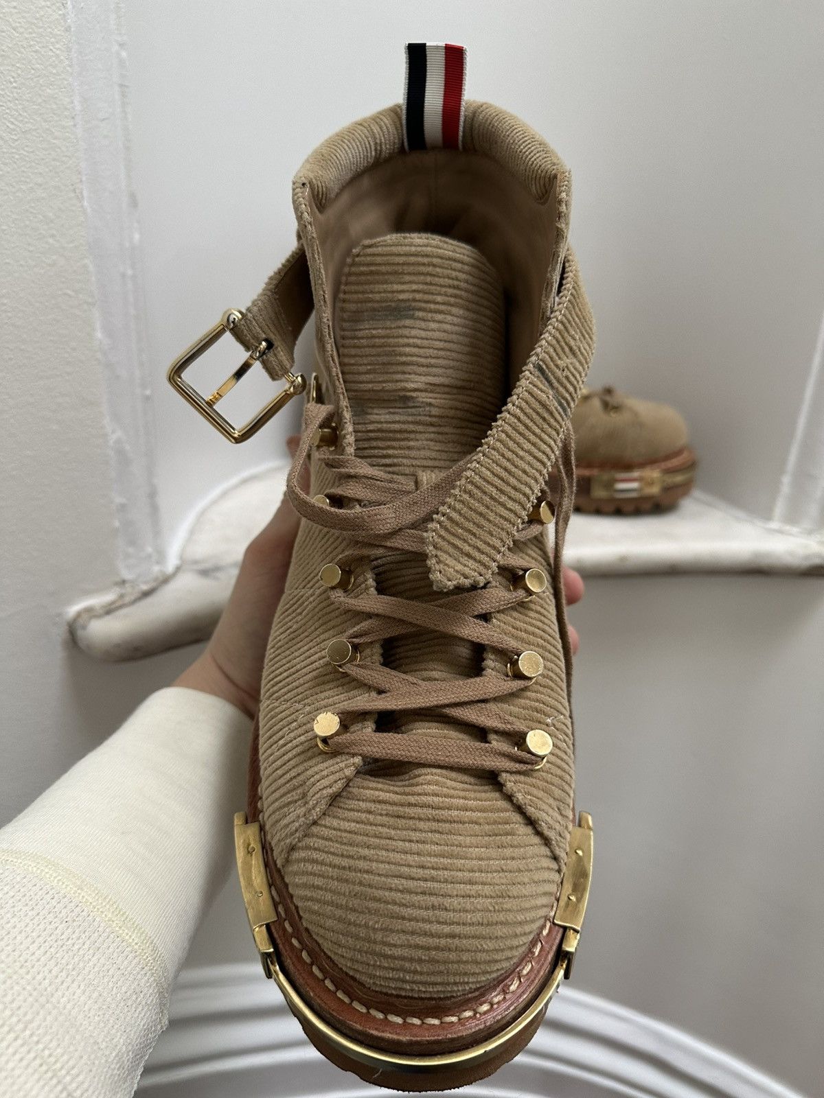 Thom Browne Corduroy Hiking Boot Size US 10.5 / EU 43-44 - 3 Thumbnail