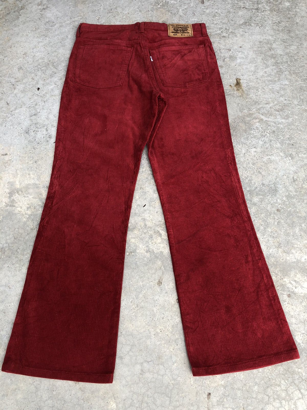 Levi's Vintage 90’s Levi’s Flared Jeans Corduroy Pants 517 Size US 33 - 1 Thumbnail