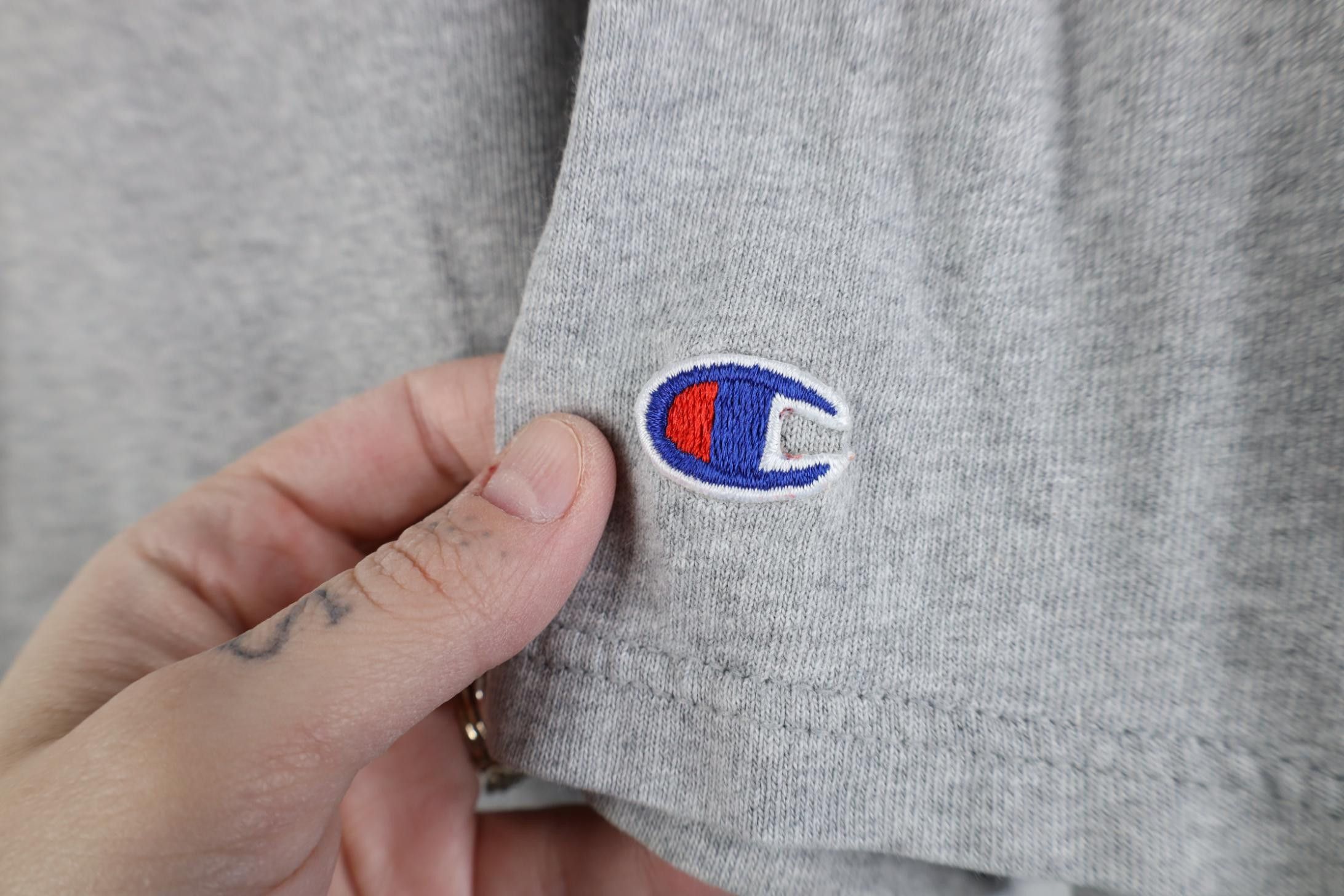 Champion Vintage 90s Champion Ohio State University Henley T-Shirt Size US XL / EU 56 / 4 - 4 Thumbnail