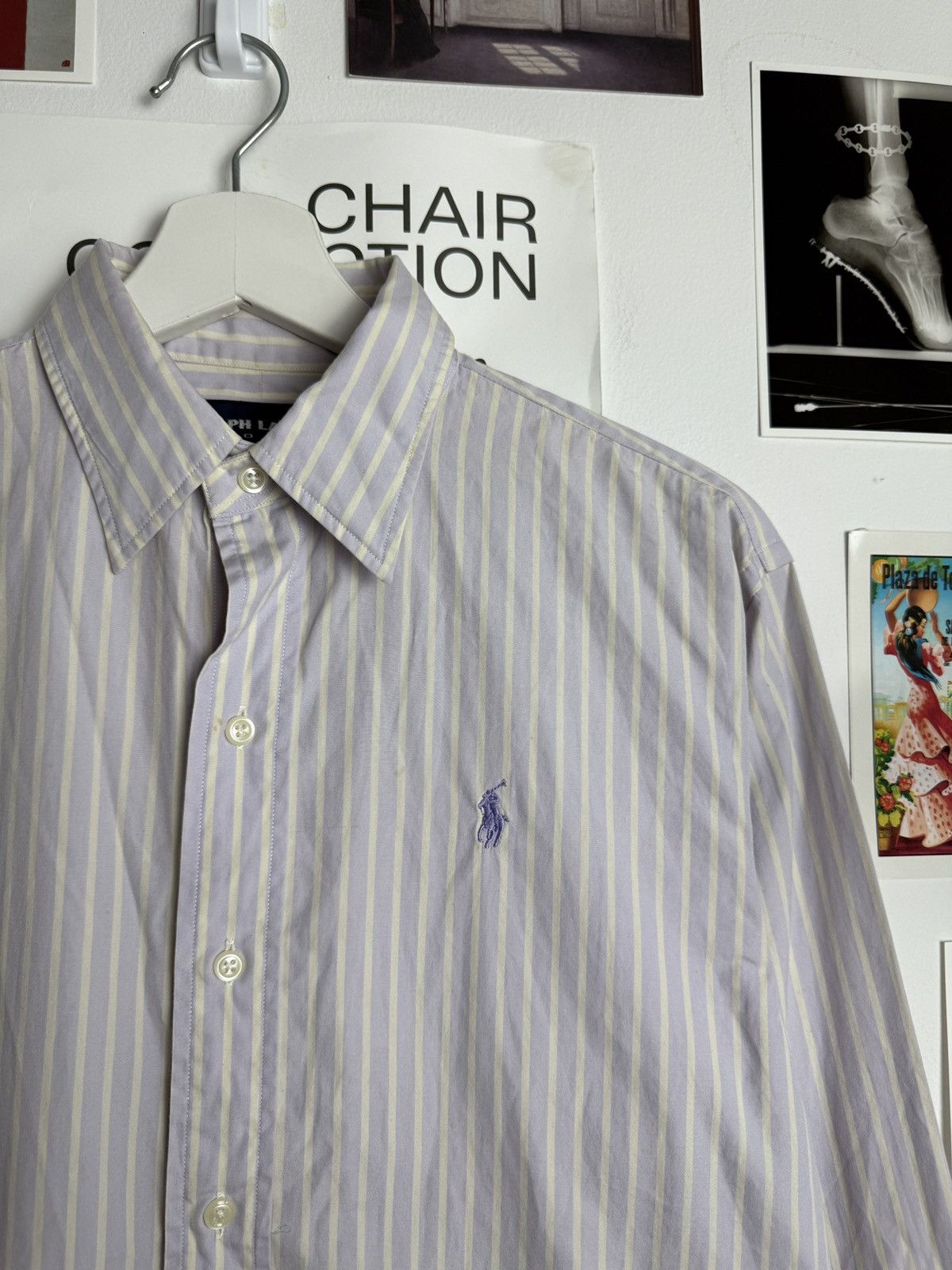 Ralph Lauren Vintage y2k Polo Ralph Lauren striped shirt M old money rare Size US M / EU 48-50 / 2 - 3 Thumbnail
