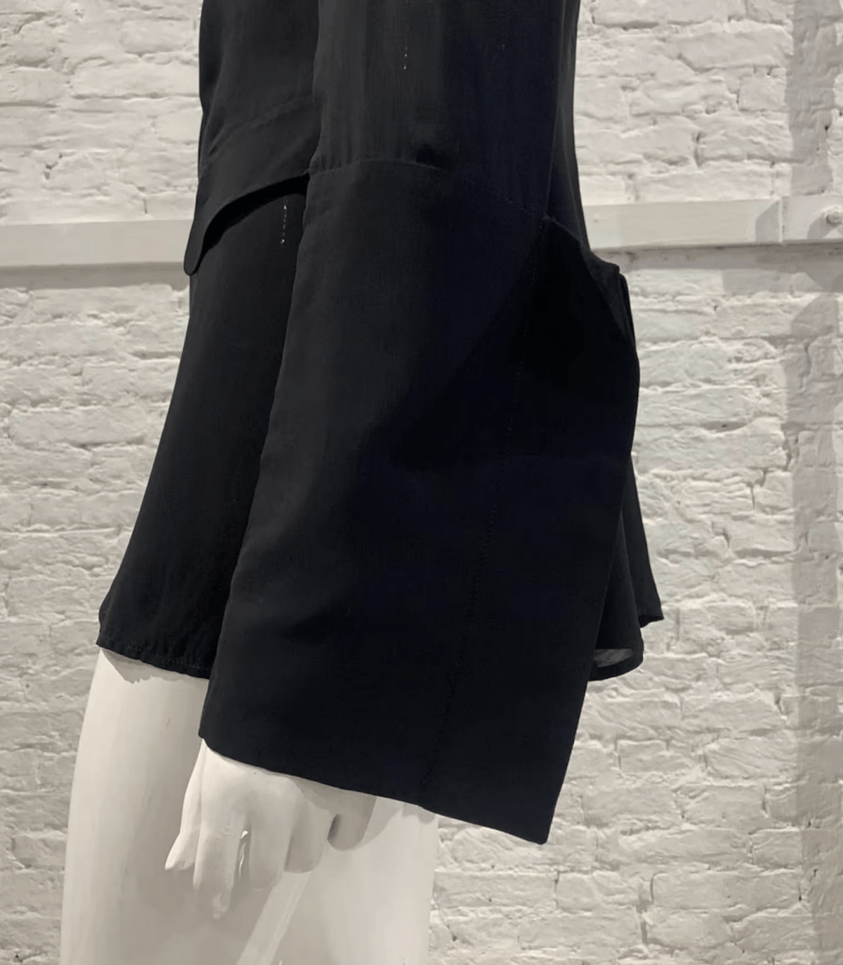 Balenciaga Balenciaga by Nicolas Ghesquière, S/S 2005 black jacket Size XS / US 0-2 / IT 36-38 - 4 Thumbnail