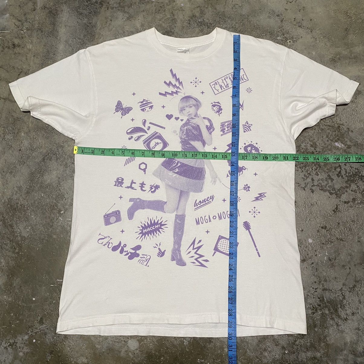Band Tees × Japanese Brand × Vintage Moga Mogami Japanese Idol Waifu Promo T Shirt Size US XL / EU 56 / 4 - 11 Thumbnail